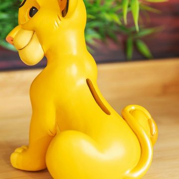 Widdop & Co Spardose Simba - Disney Der König der Löwen, Gummiverschluss zur einfachen Entnahme