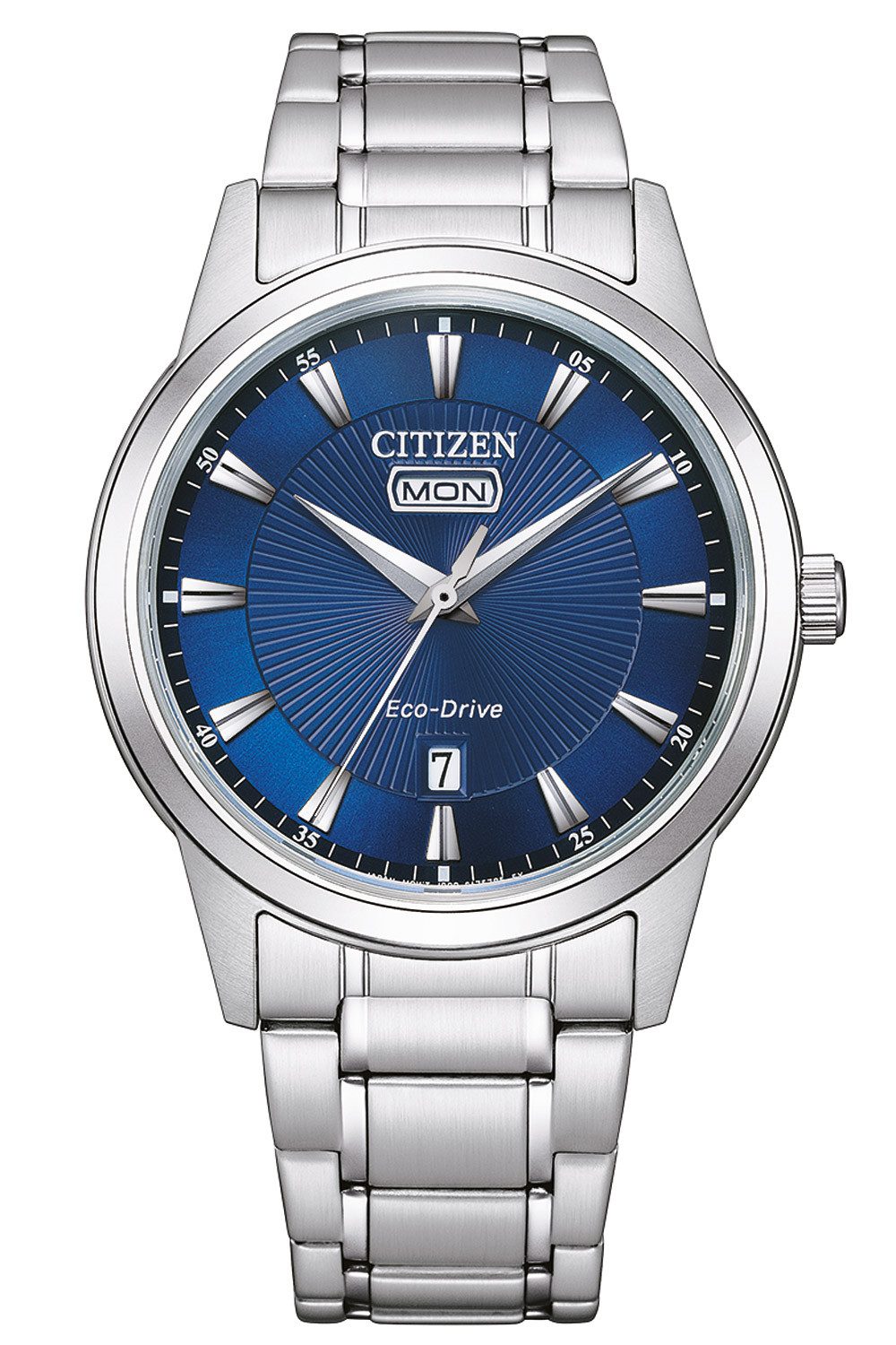 Citizen Solaruhr Eco-Drive Herren-Stahl/Blau