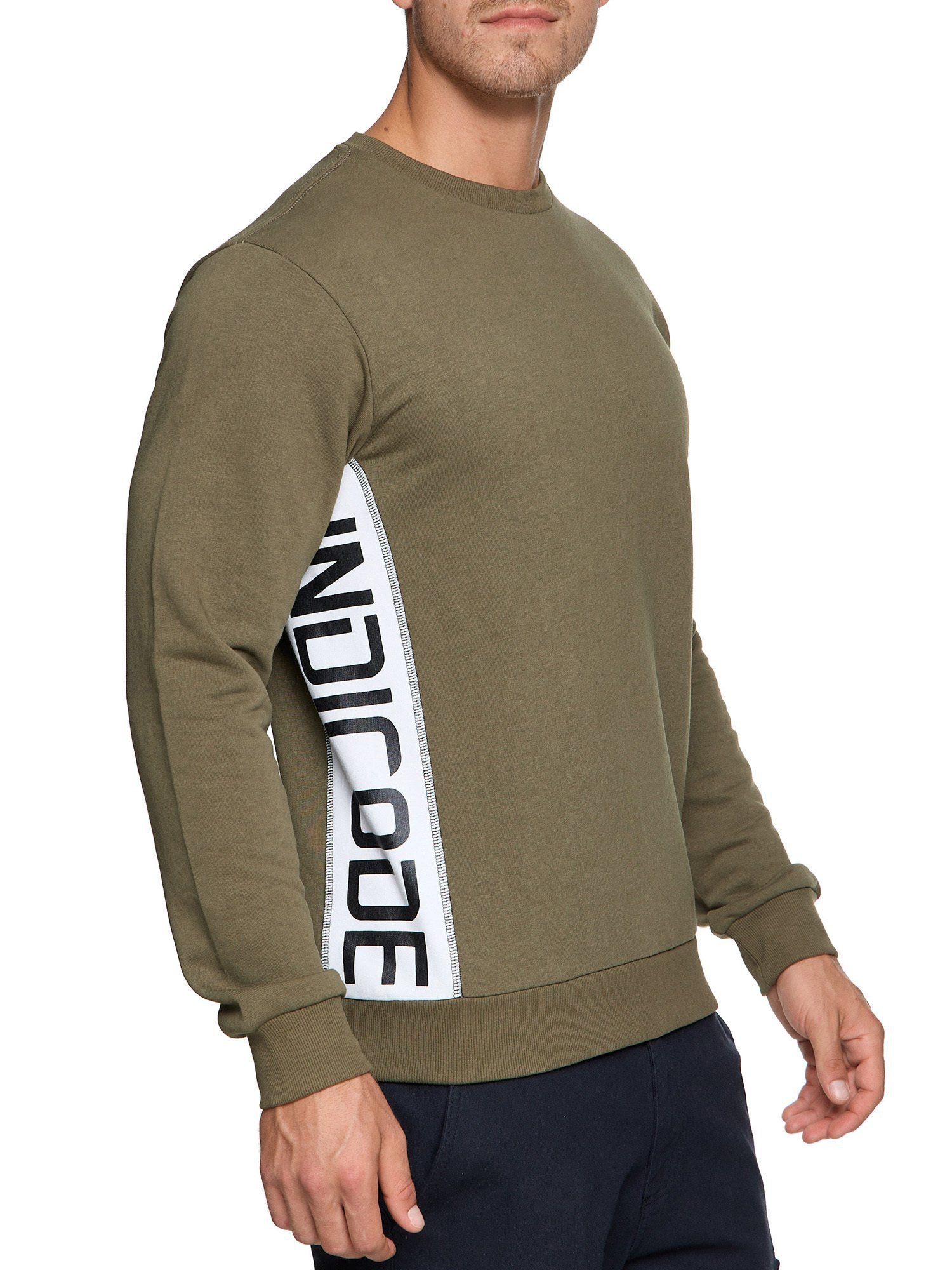Indicode Sweater Herren INNilon Sweatshirt Herrenpulli (Sweatshirt)