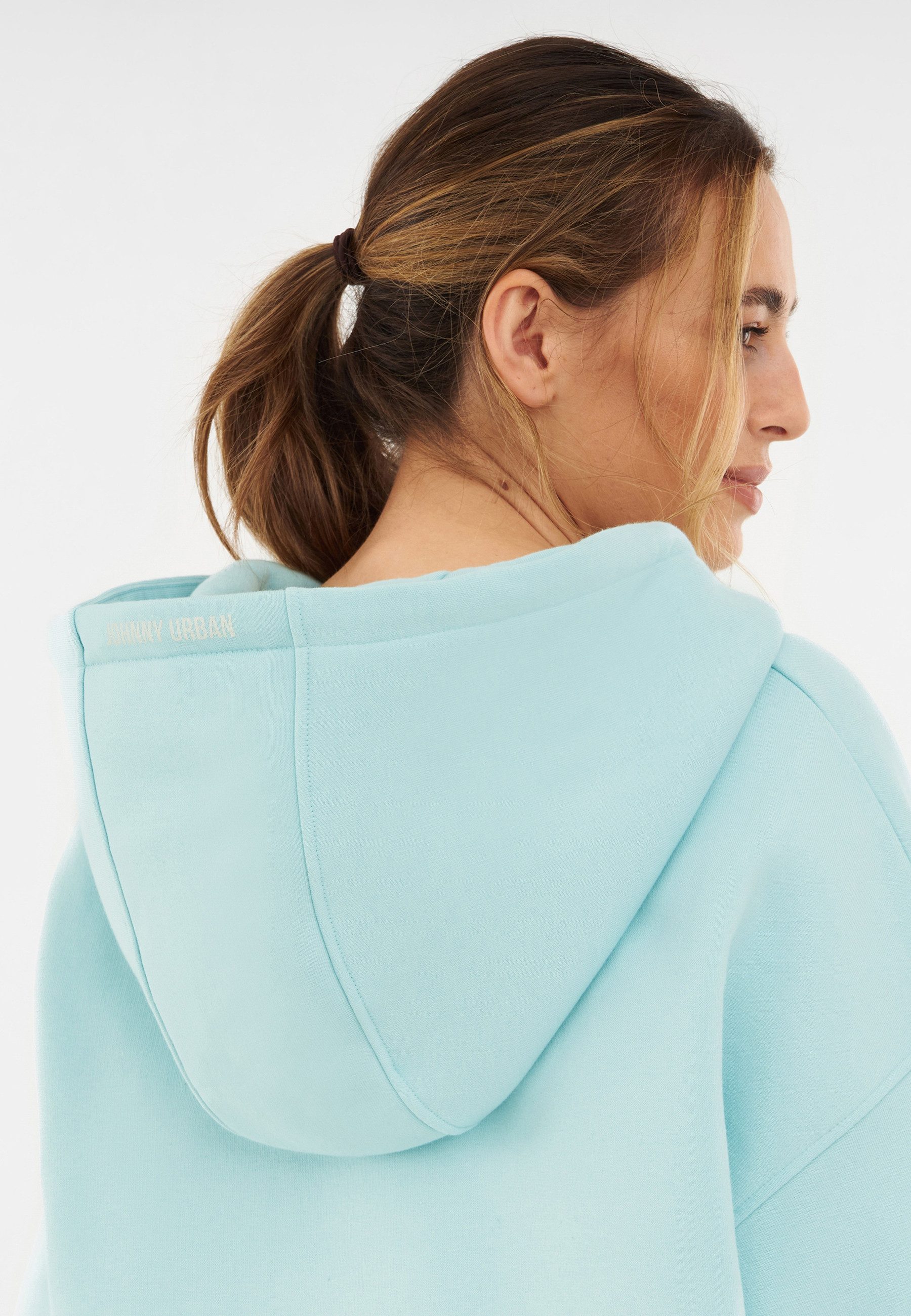 Johnny Urban Sweatjacke Caleb Oversize Sweatjacke (1-tlg) Kapuzenjacke aus dickem Stoff, weich und knitterfrei