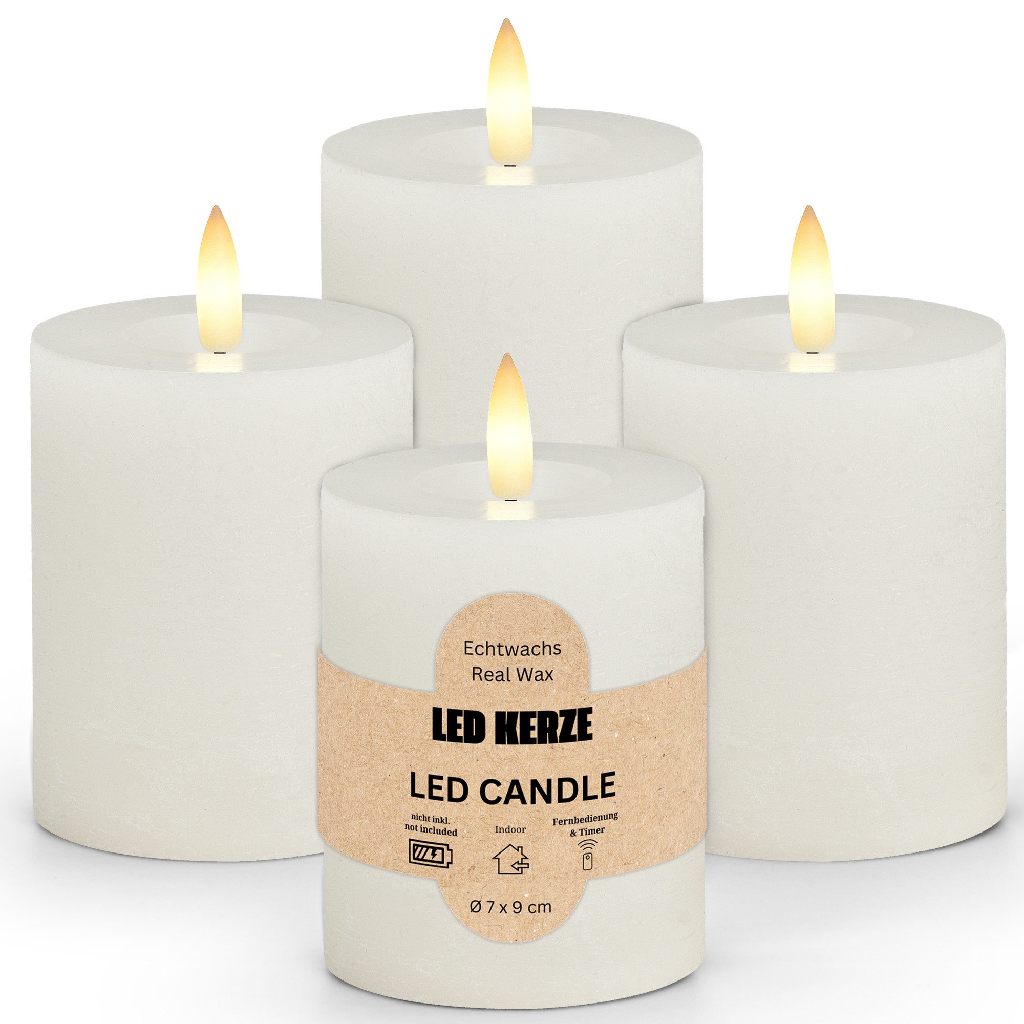 matches21 HOME & HOBBY Tafelkerze LED günstig online kaufen