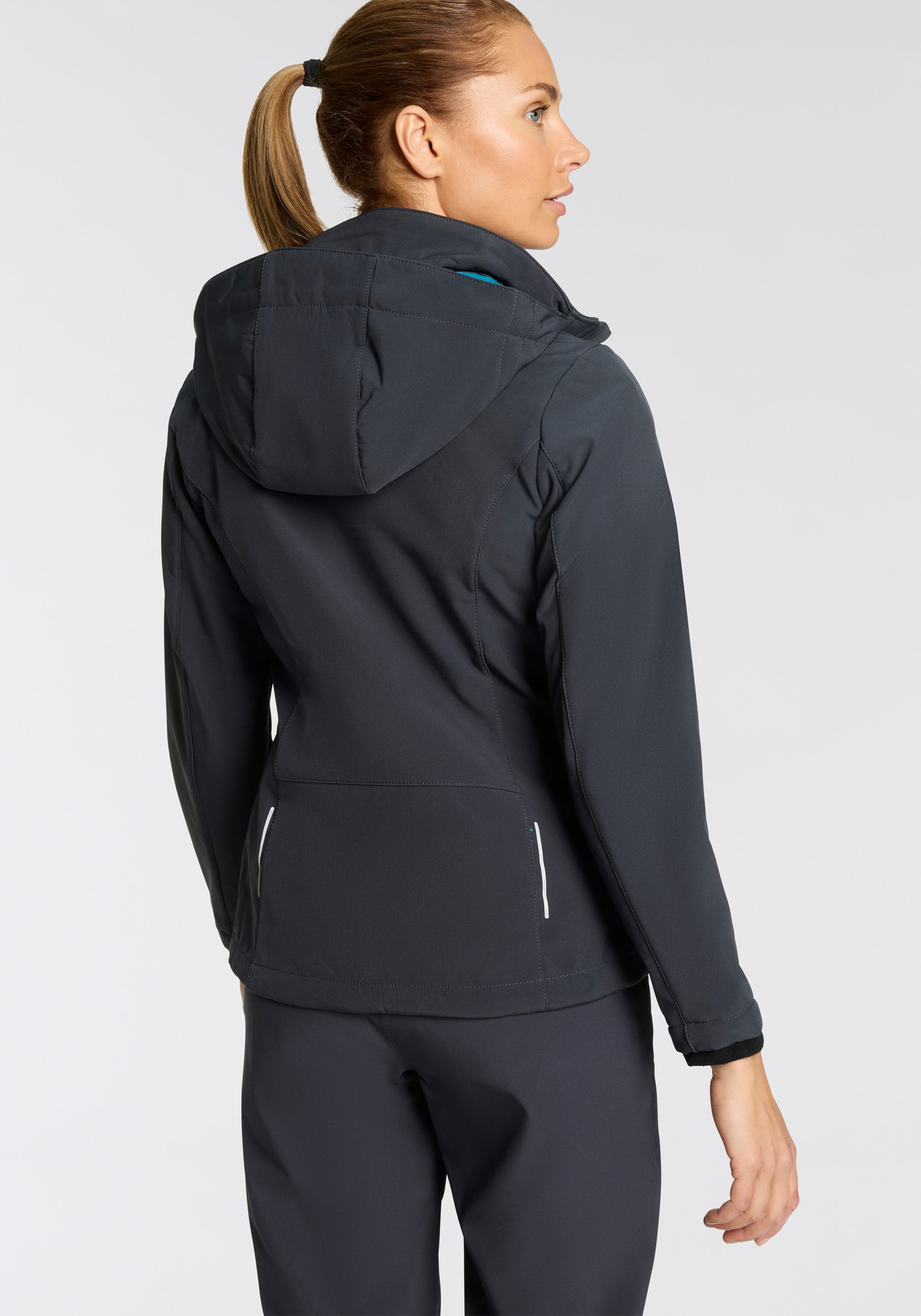 CMP Softshelljacke WOMAN JACKET ZIP HOOD günstig online kaufen