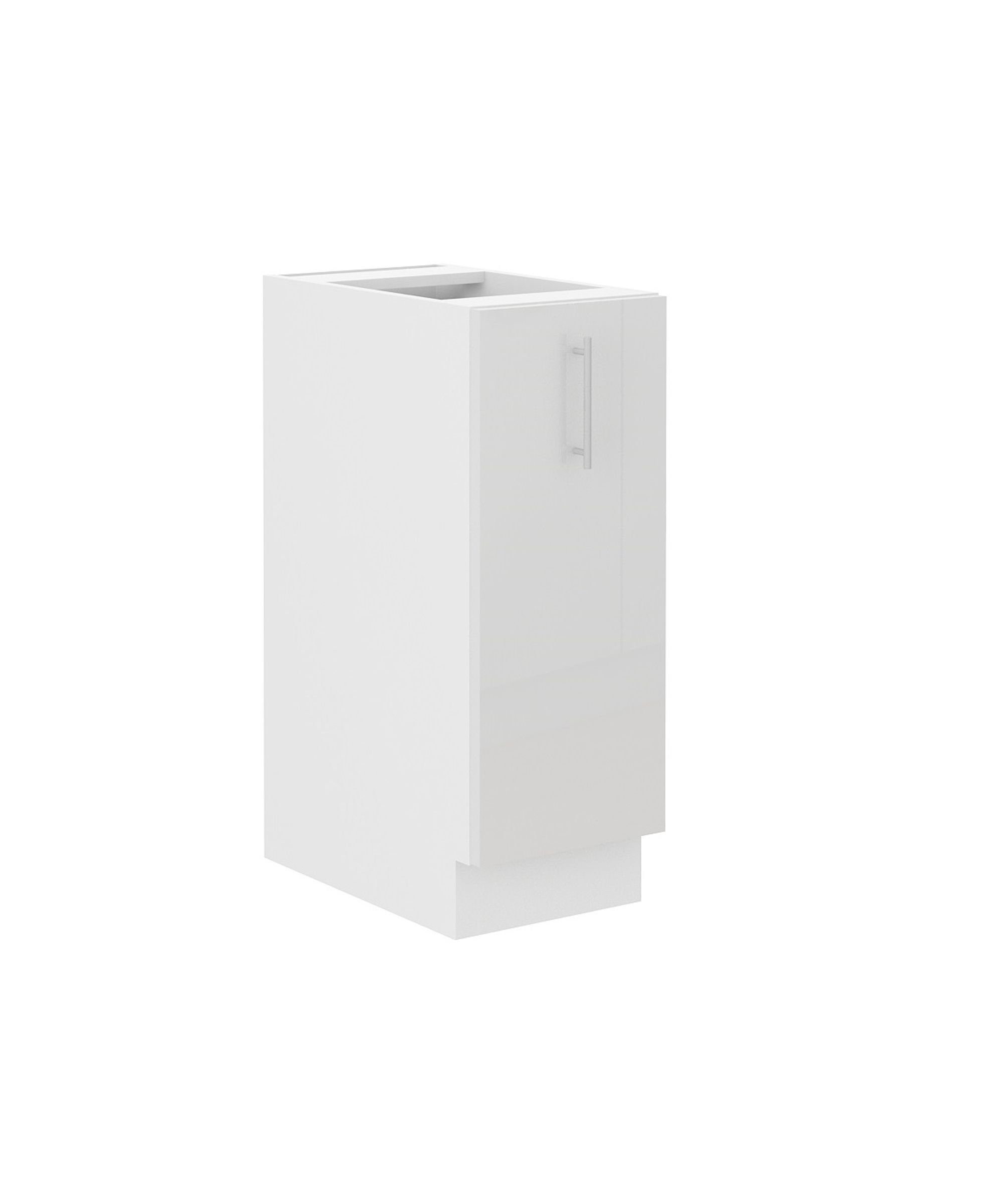 Küchen-Preisbombe Unterschrank Schrankauszug 30 cm Küche Lara Weiß Hochglan günstig online kaufen