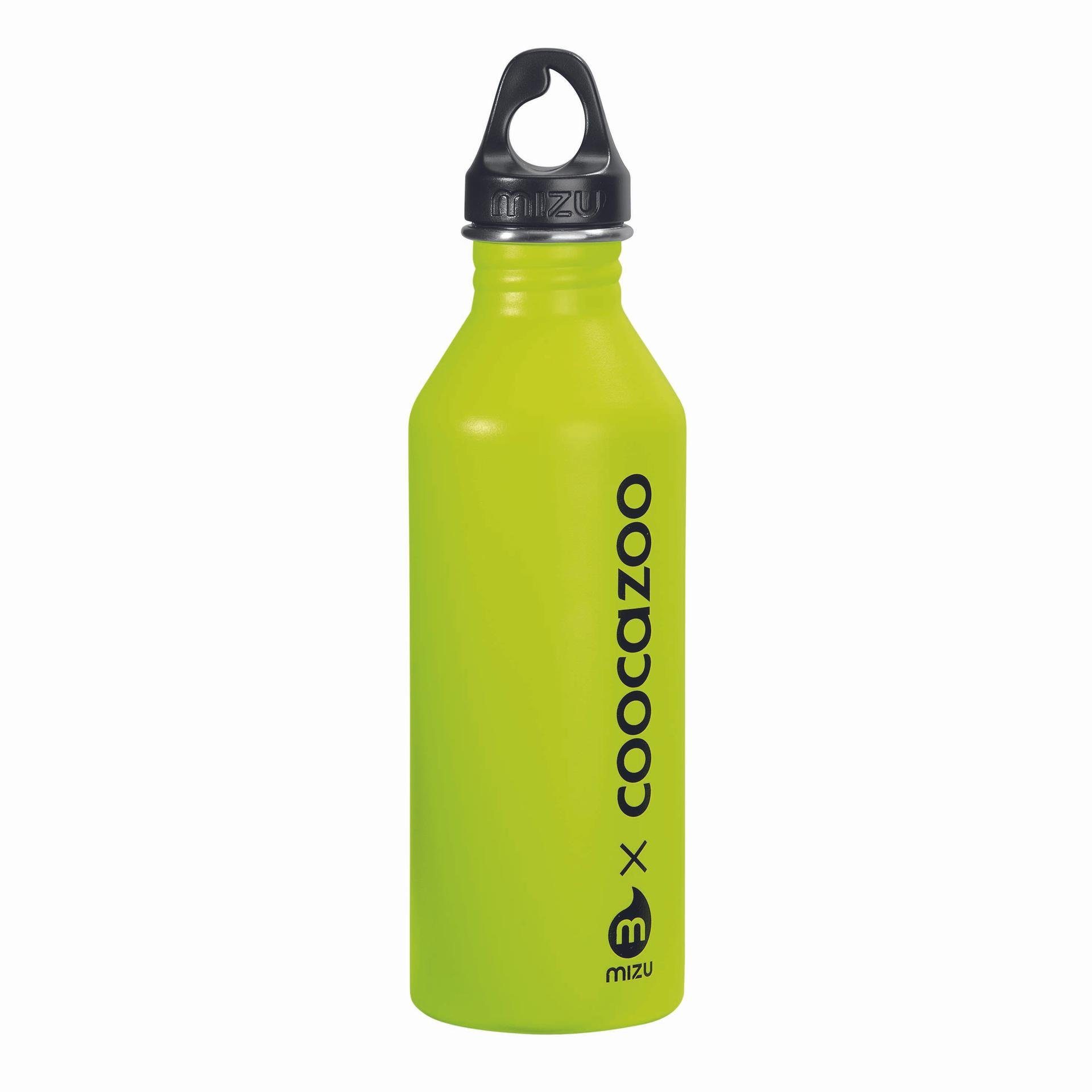 coocazoo Trinkflasche Edelstahl-Trinkflasche Lime