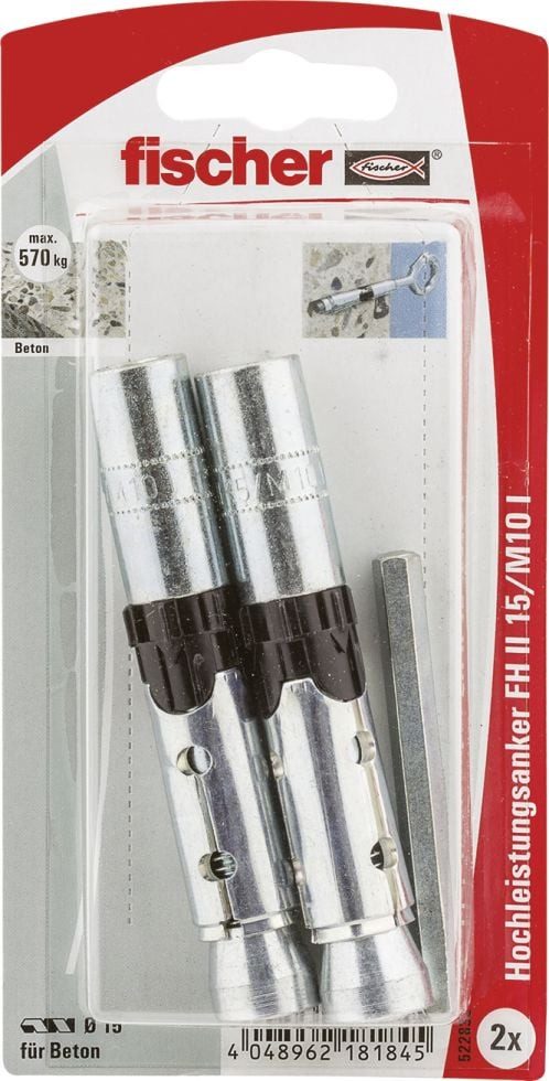 fischer Schrauben- und Dübel-Set Fischer Hochleistungsanker FH ll-1 15.0 x 90 mm