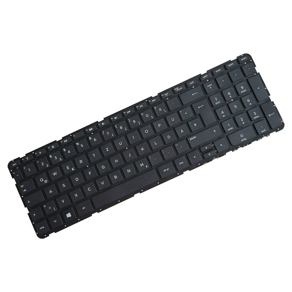 Trade-Shop Ersatz passend für HP Pavilion PK1314D1A08 SG-59900-XUA SPS-749658-001 Tastatur (Tastenbelegung: Deutsch, QWERTZ / Farbe: Schwarz)
