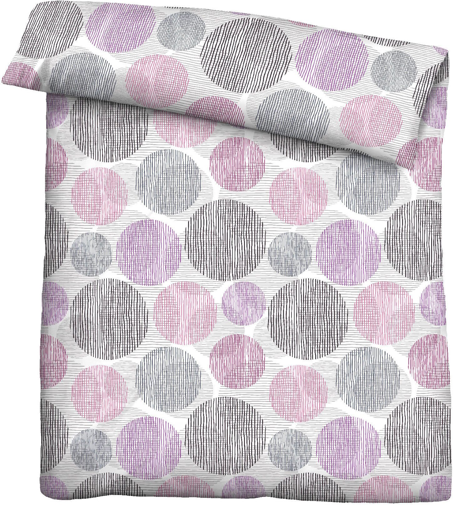Castell - Markenbettwäsche Bettwäsche 0360445, Fleece, 2 teilig, absolut flauschig, weich + wohlig warm, 100% Polyester, Reißverschluss – Bild 5 von 5