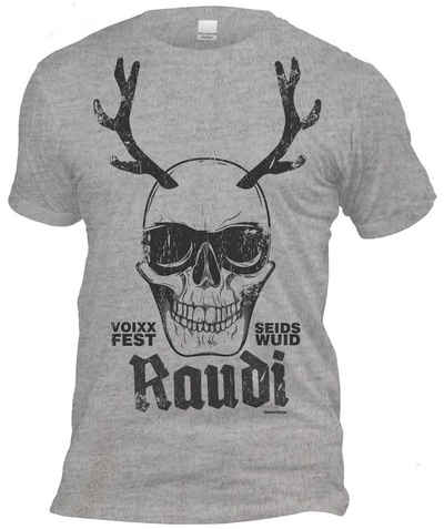 Soreso® T-Shirt Trachtenshirt Voixxfest Raudi Herren (Ein T-Shirt) Trachten T-Shirt