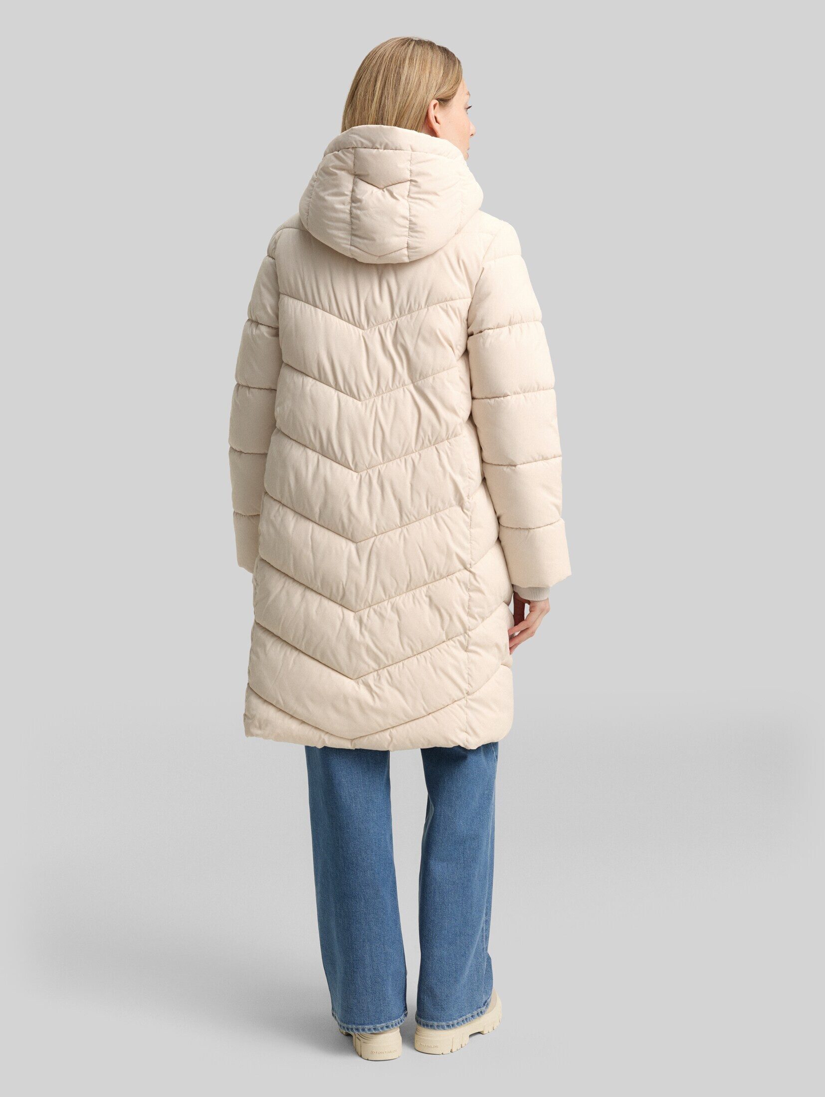TOM TAILOR Steppmantel Jacken Puffer-Mantel mit Kapuze