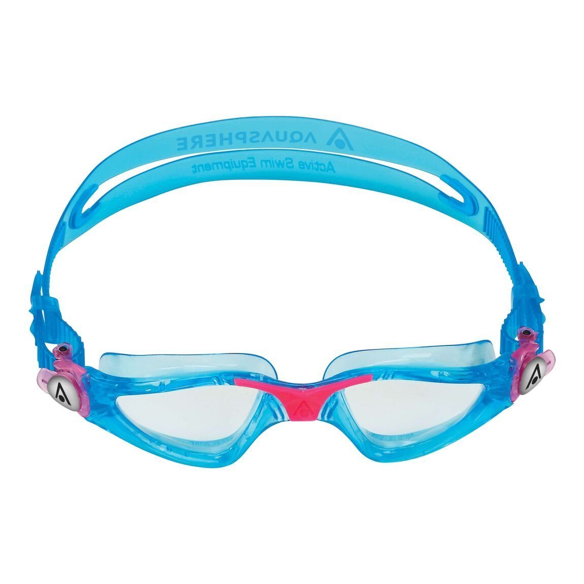 CLE Kinder Aqua Schwimmbrille Schwimmbrille 4302LC Aquasphere PINK LENS Kayenne TURQUOISE Sphere