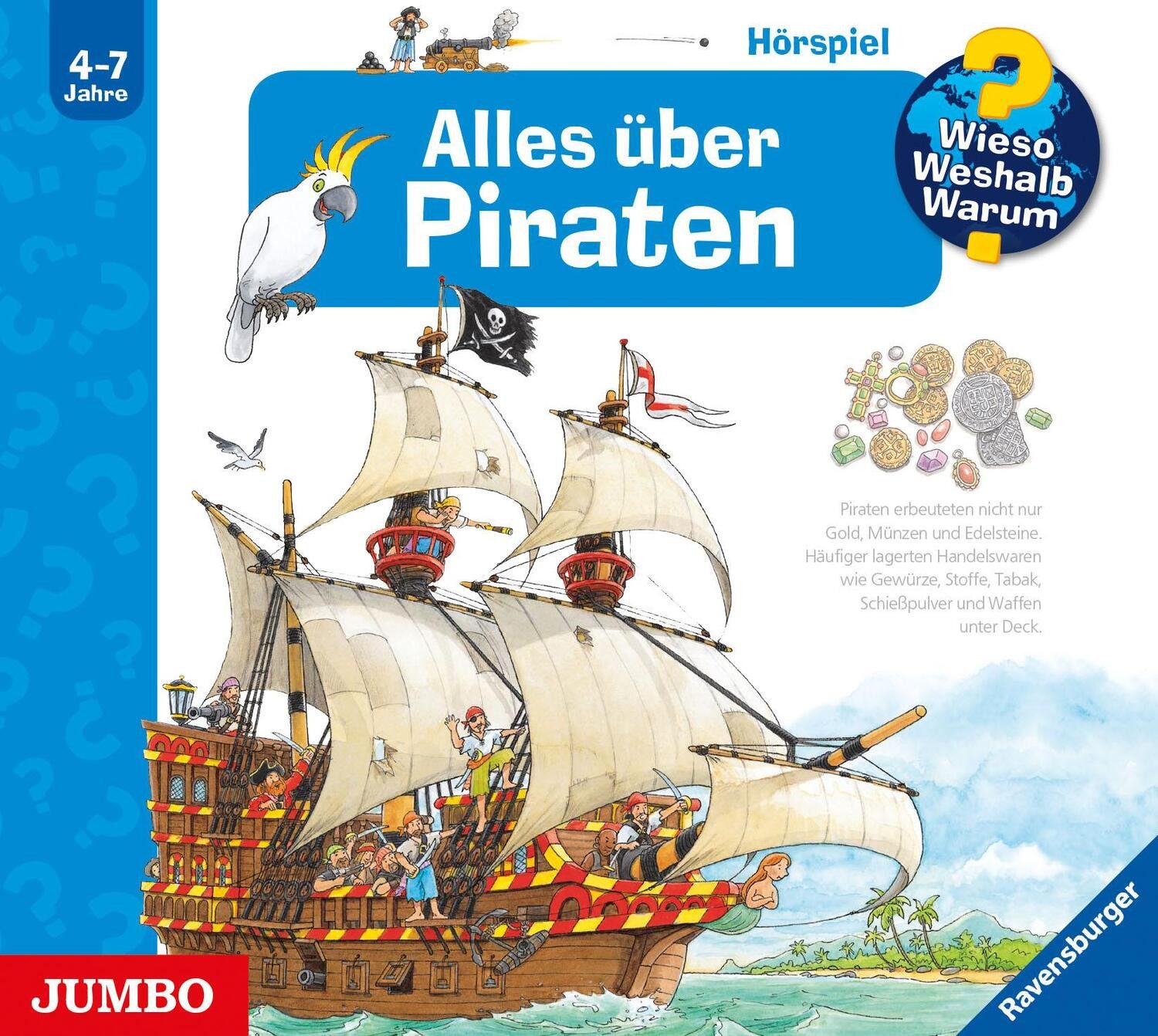JUMBO Verlag Hörspiel Wieso? Weshalb? Warum? Alles über Piraten. CD