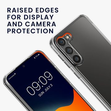 kwmobile Handyhülle Hülle für Samsung Galaxy S23 Plus Kunststoff, Handyhülle mit Kameraschutz - Anti-Gelb Case Transparent