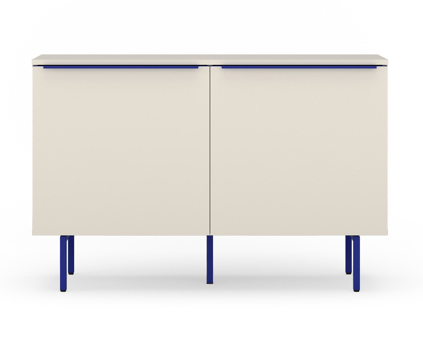 TOM TAILOR HOME Sideboard COLOR PUZZLE Low Cabinet 02, 2 Türen, farbige Griffe & Füße (opt), Breite 1100 mm – Stauraum mit besonderem Farbkick