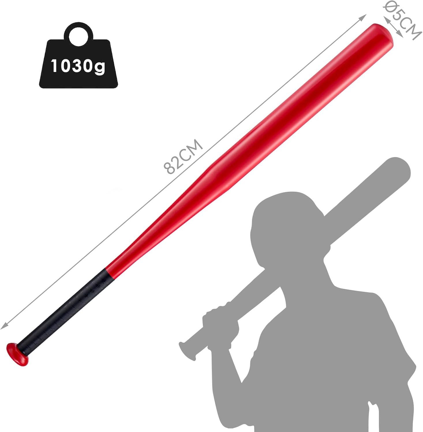 Youyijia Baseballschläger 82cm Baseballschläger Stahl Baseballschläger Baseball