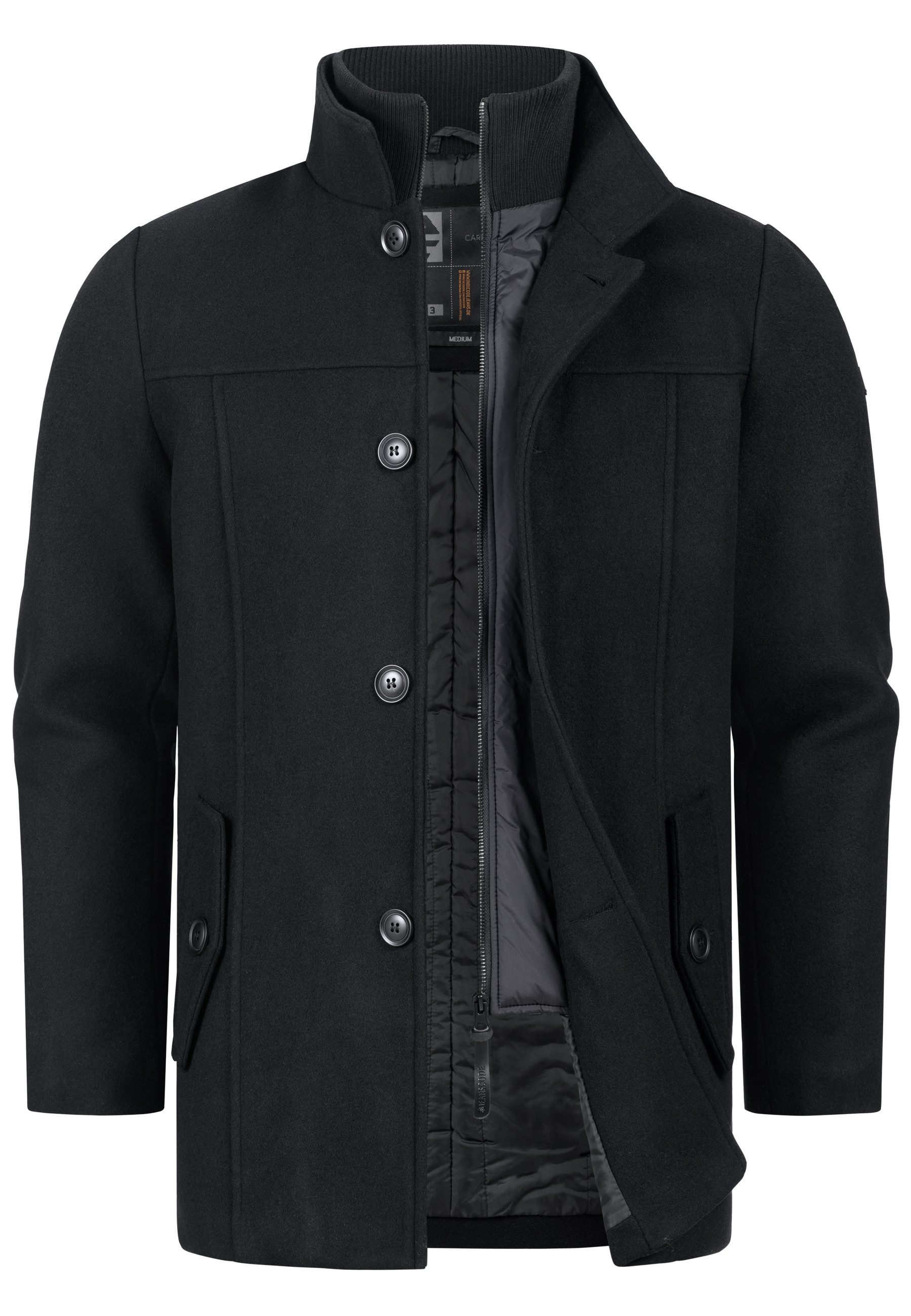 Indicode Wollmantel Herren INLunik Winter Mantel Herrenmantel Herrenmantel günstig online kaufen