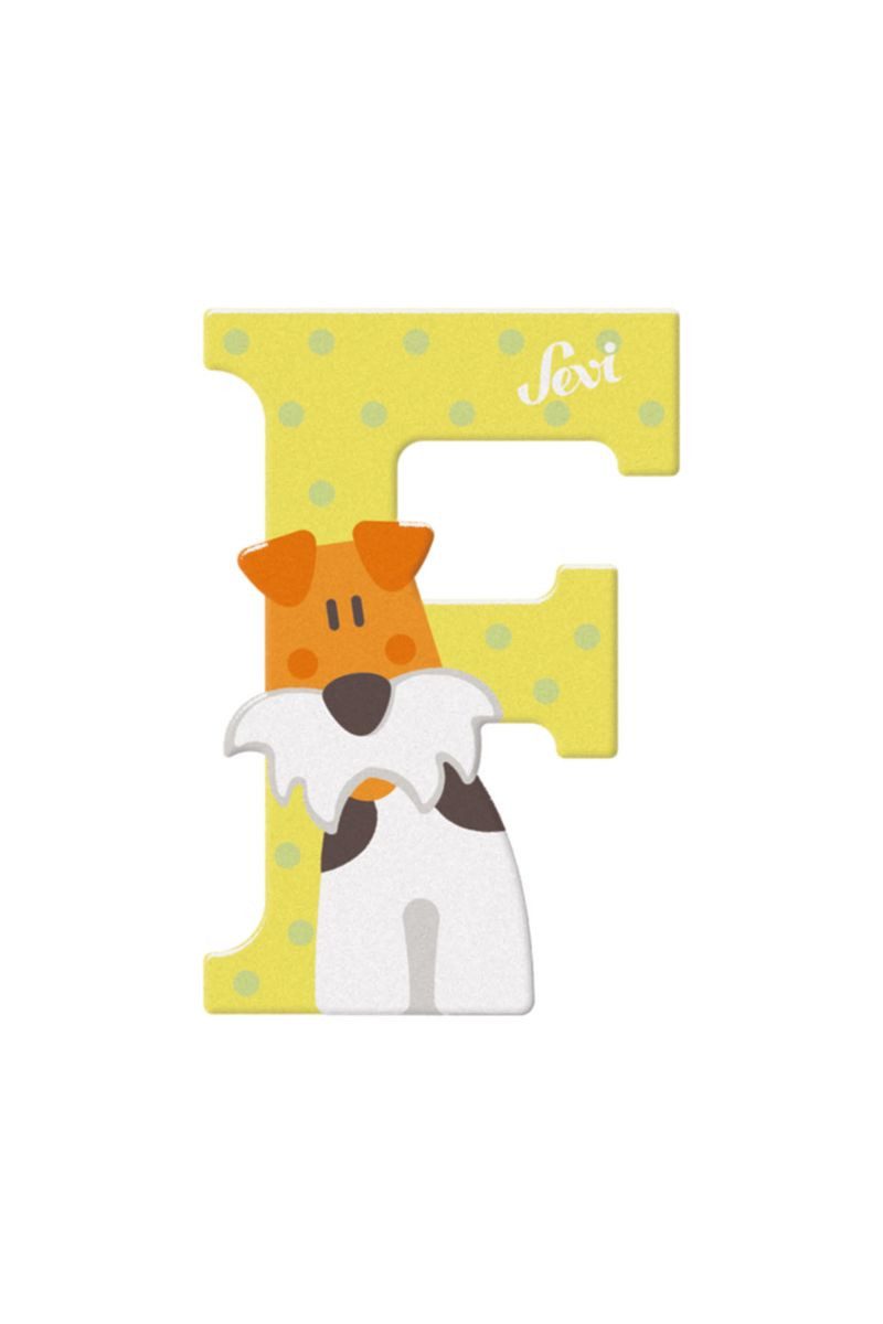 Sevi Deko-Buchstaben Sevi Buchstabe F Foxterrier