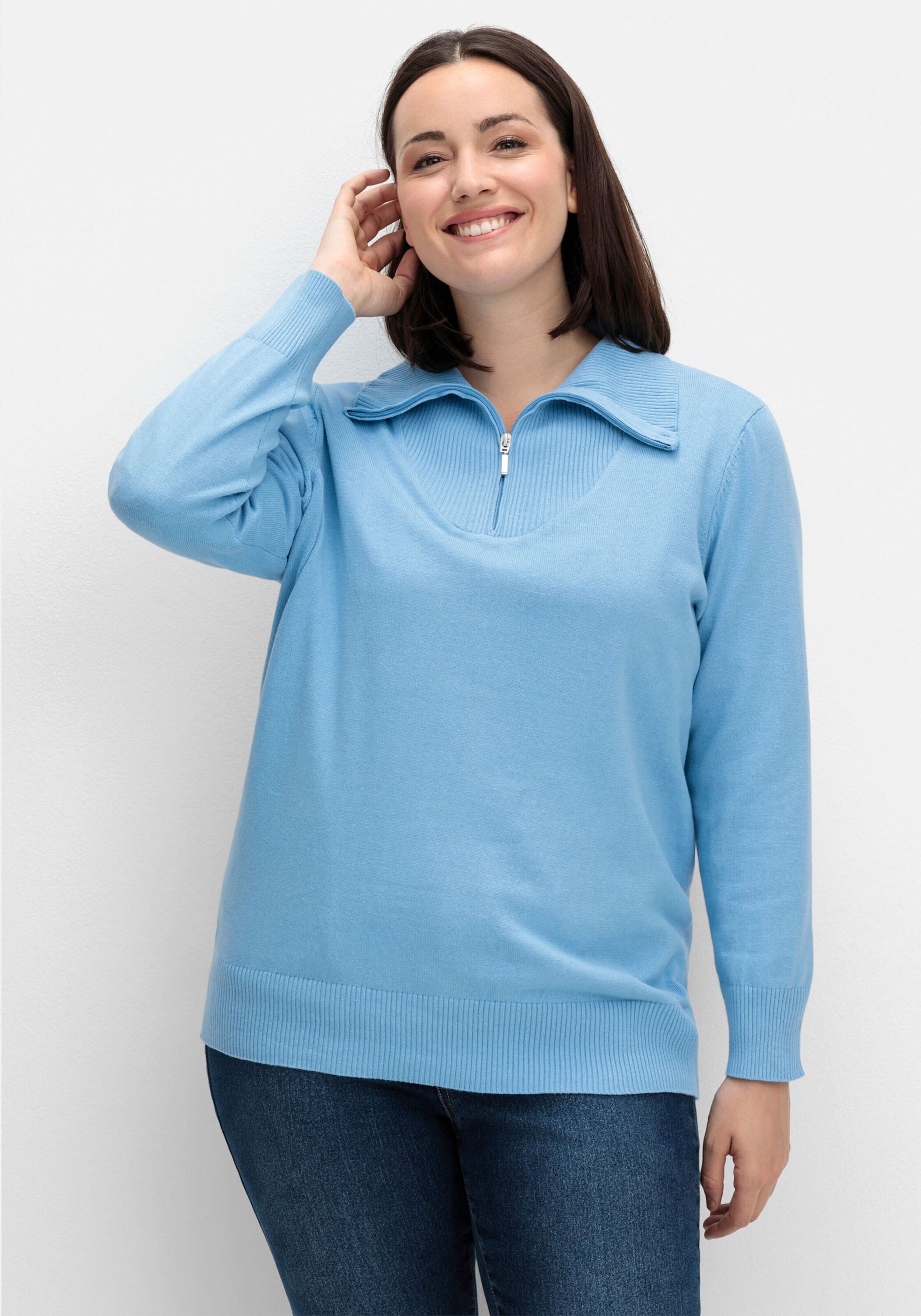Sieh an! Strickpullover Pullover Langarm Jersey günstig online kaufen