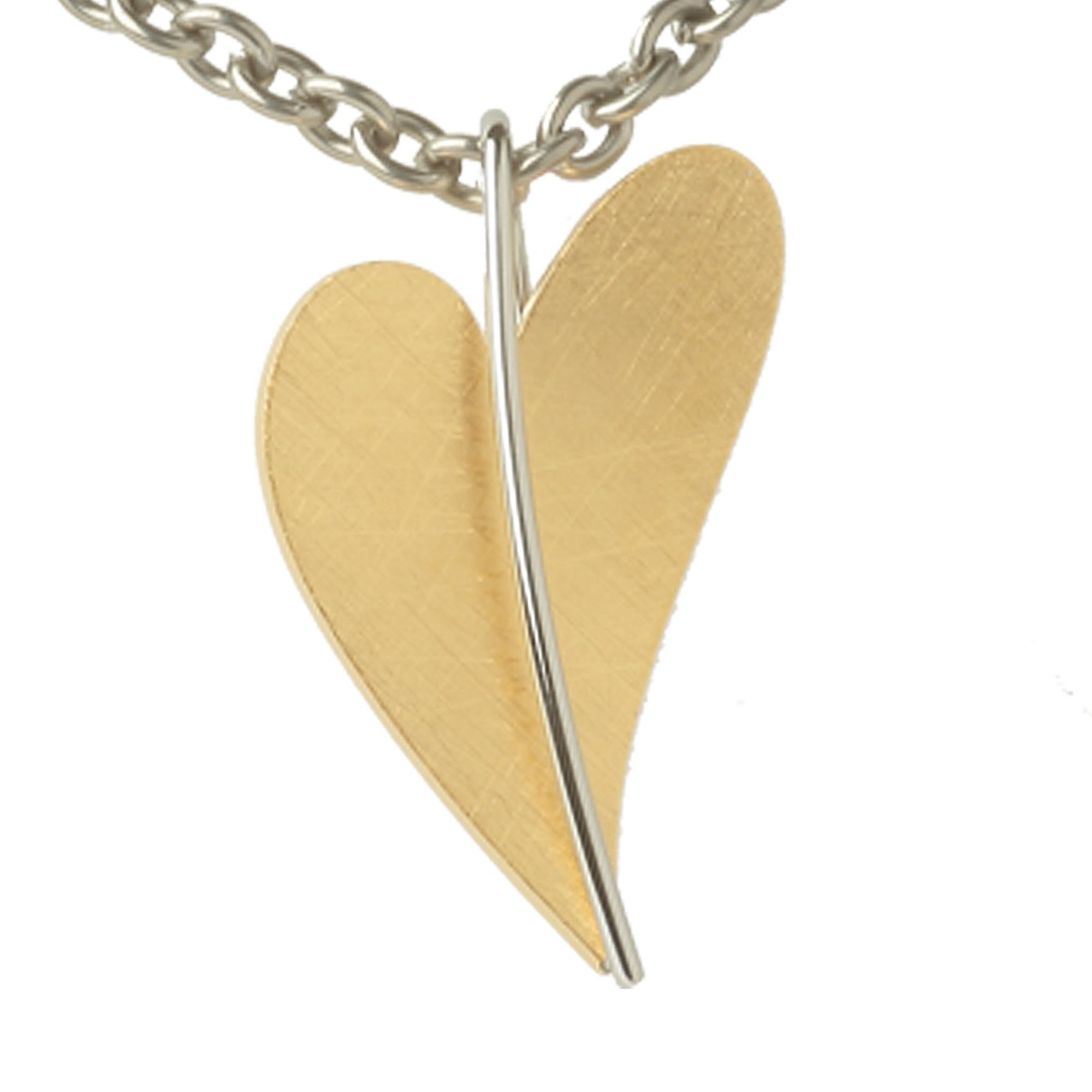 Herzanhänger Damen anhänger Herz Edels...