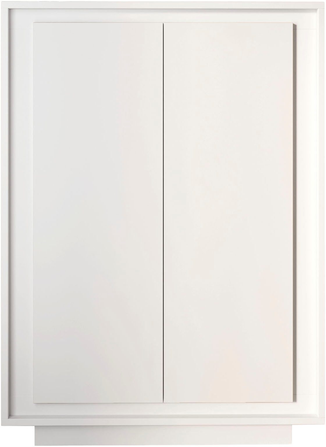 Home affaire Highboard Sky, B/H 106/171 cm, Stauraumschrank/Hochkommode, 2 Türen, Softclosing, Korpus & Front 22 mm stark, Rahmen-Optik