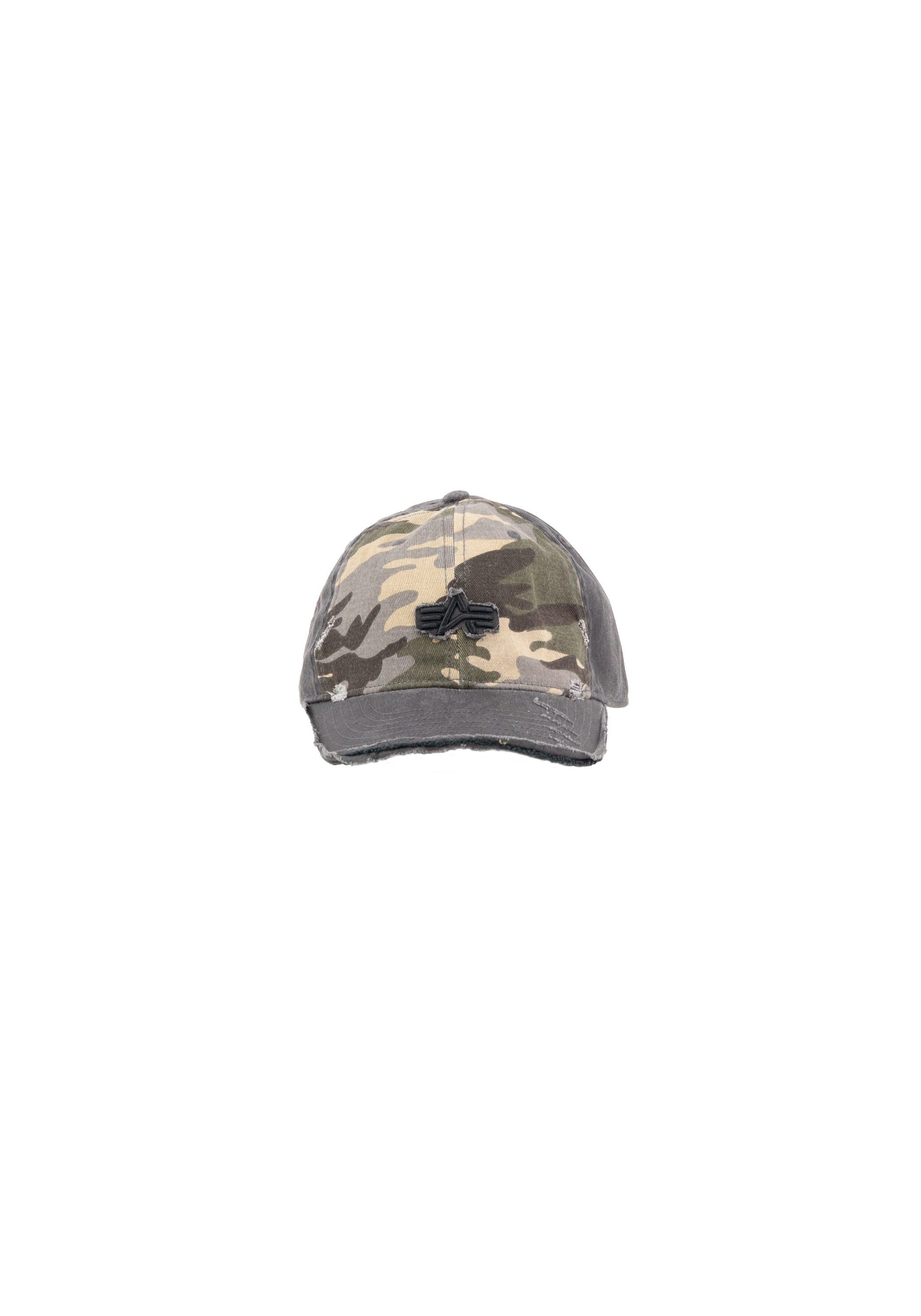 Alpha Industries Trucker Cap Distressed Logo Camo Cap günstig online kaufen