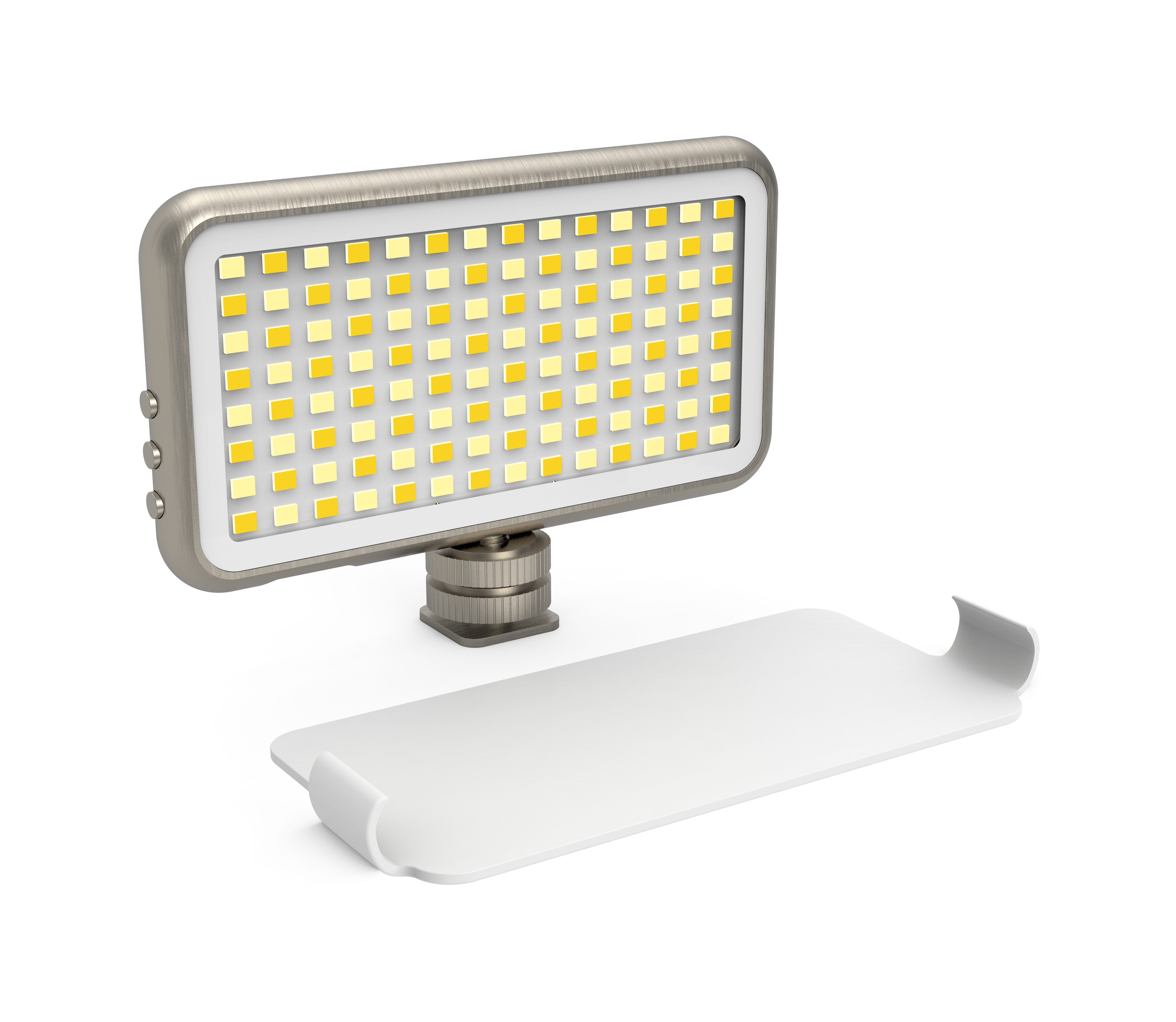 DigiPower Videoleuchte LED-Videolicht, mit 24 Helligkeitsstufen, 112 LEDs