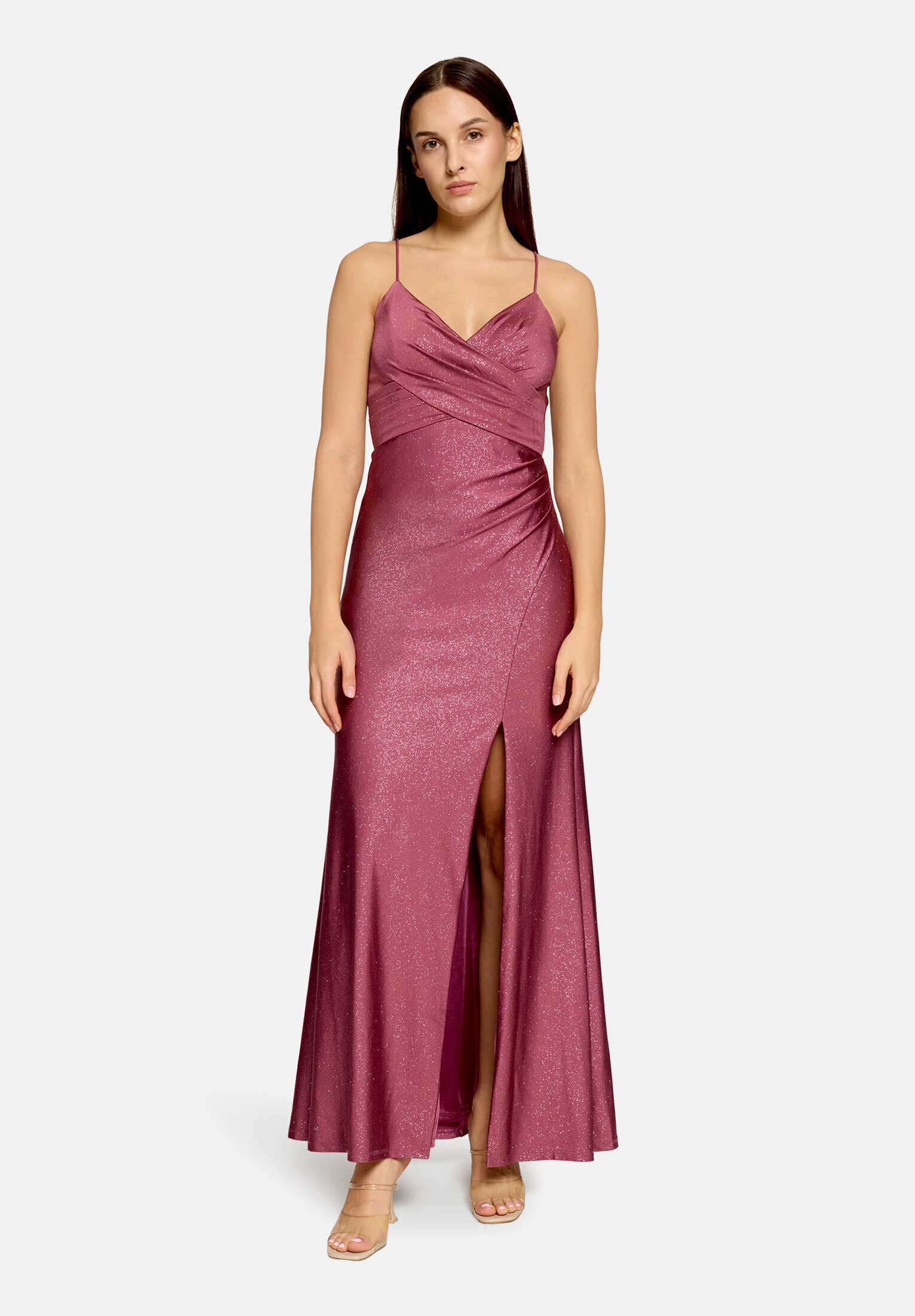 Vera Mont Abendkleid Damen im Glitzer-Look