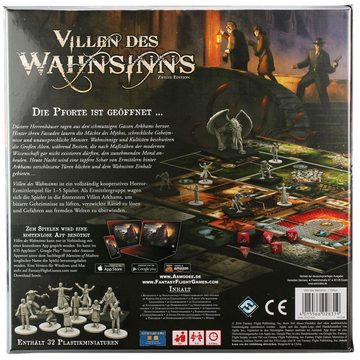 Fantasy Flight Games Spiel, Villen des Wahnsinns 2. Edition revised Grundbox
