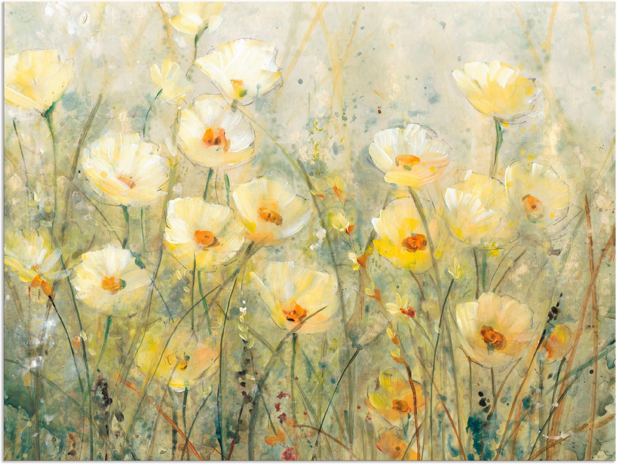 Artland Wandbild Sommer in voller Blüte günstig online kaufen
