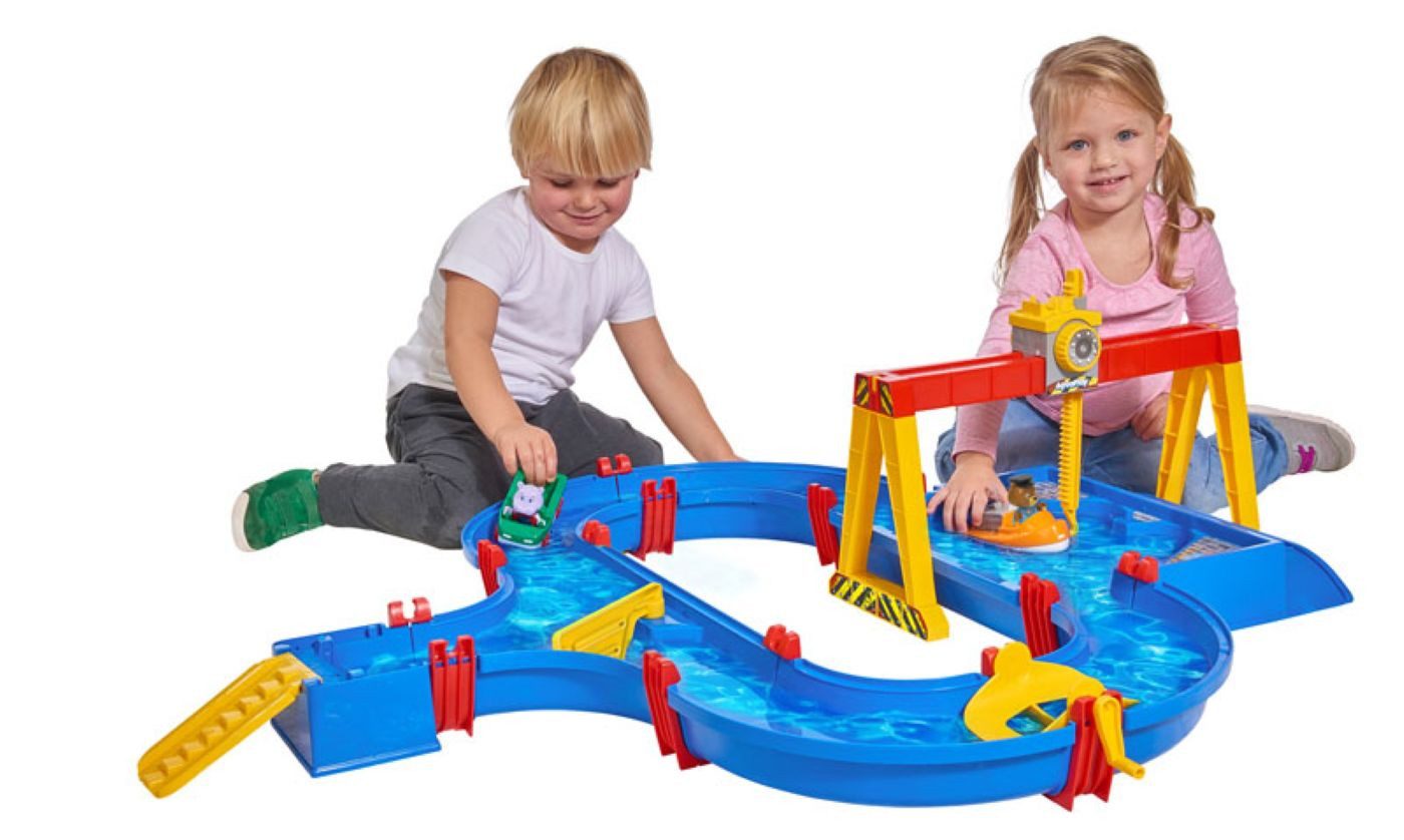 Aquaplay Wasserbahn ContainerPort günstig online kaufen