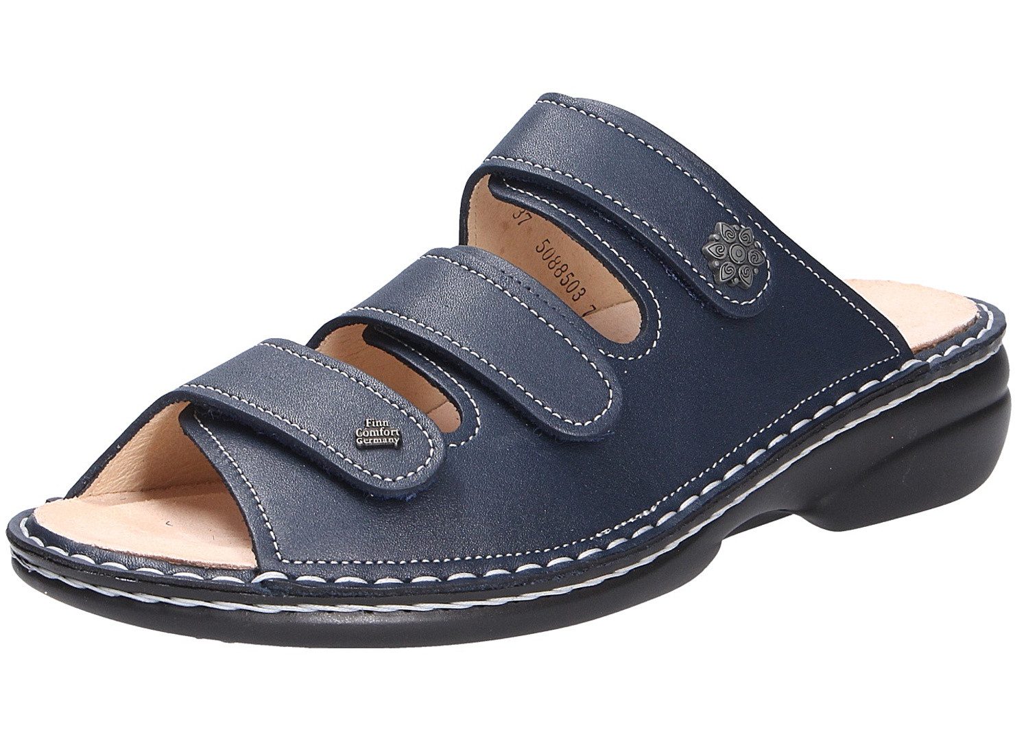 Finn Comfort Damen Pantolette MENORCA blau Größe Pantolette