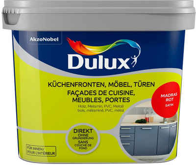 Dulux Holzlack »Fresh Up«, für Küchen, Möbel und Türen, madras rot, 0,75 l