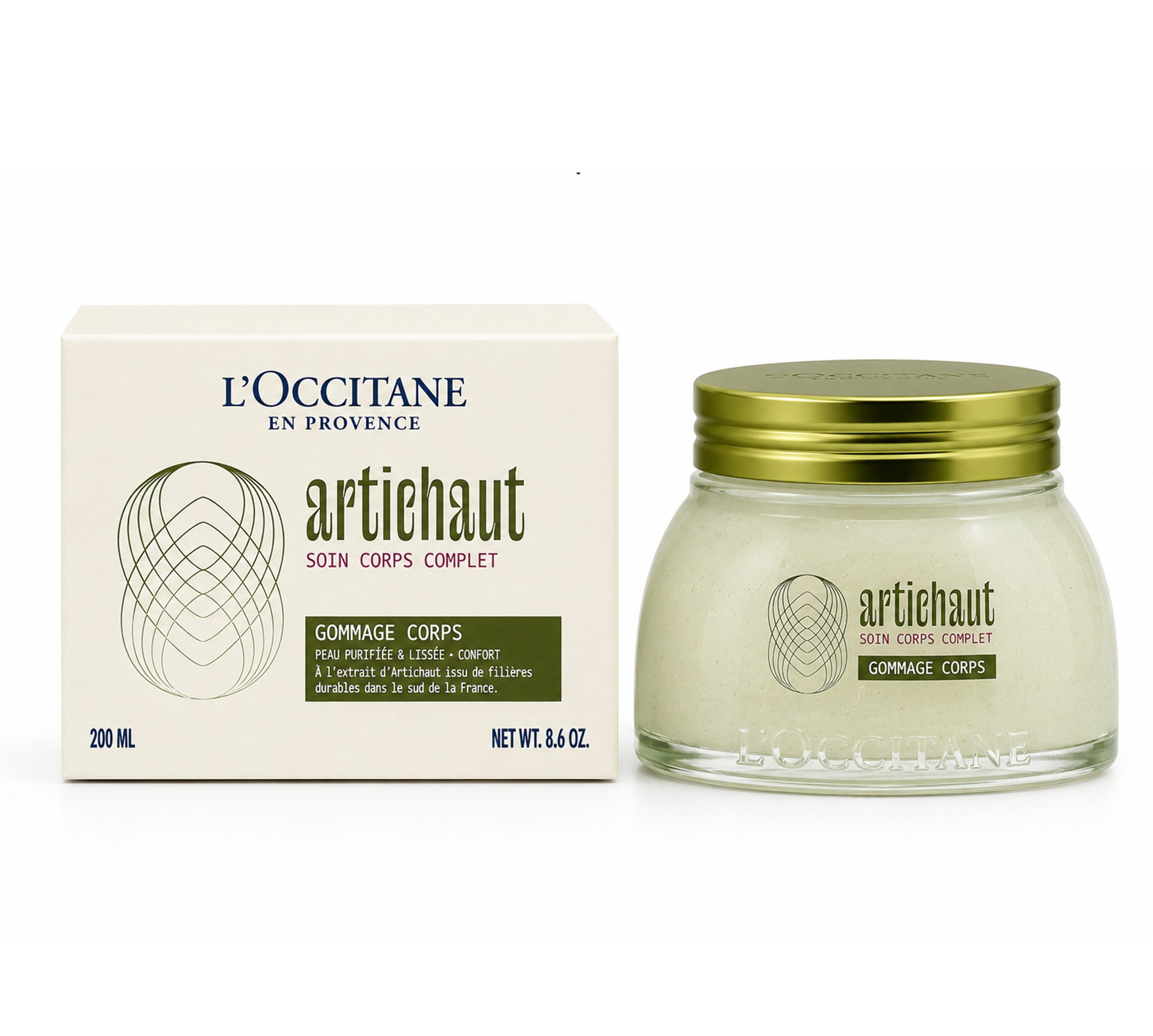 L'OCCITANE Massageöl L`Occitane Artichaut Body Scrub / Peeling 200ml