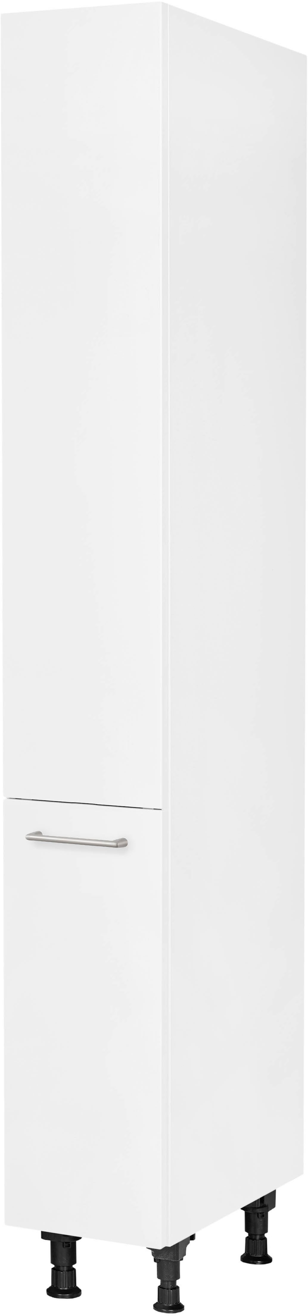 nobilia® Apothekerschrank "Laser", mit 5 Einhängekörben, Breite 30 cm, Höhe 216,6 cm, vormontiert, Ein- und Auszugsdämpfung SoftStoppPro