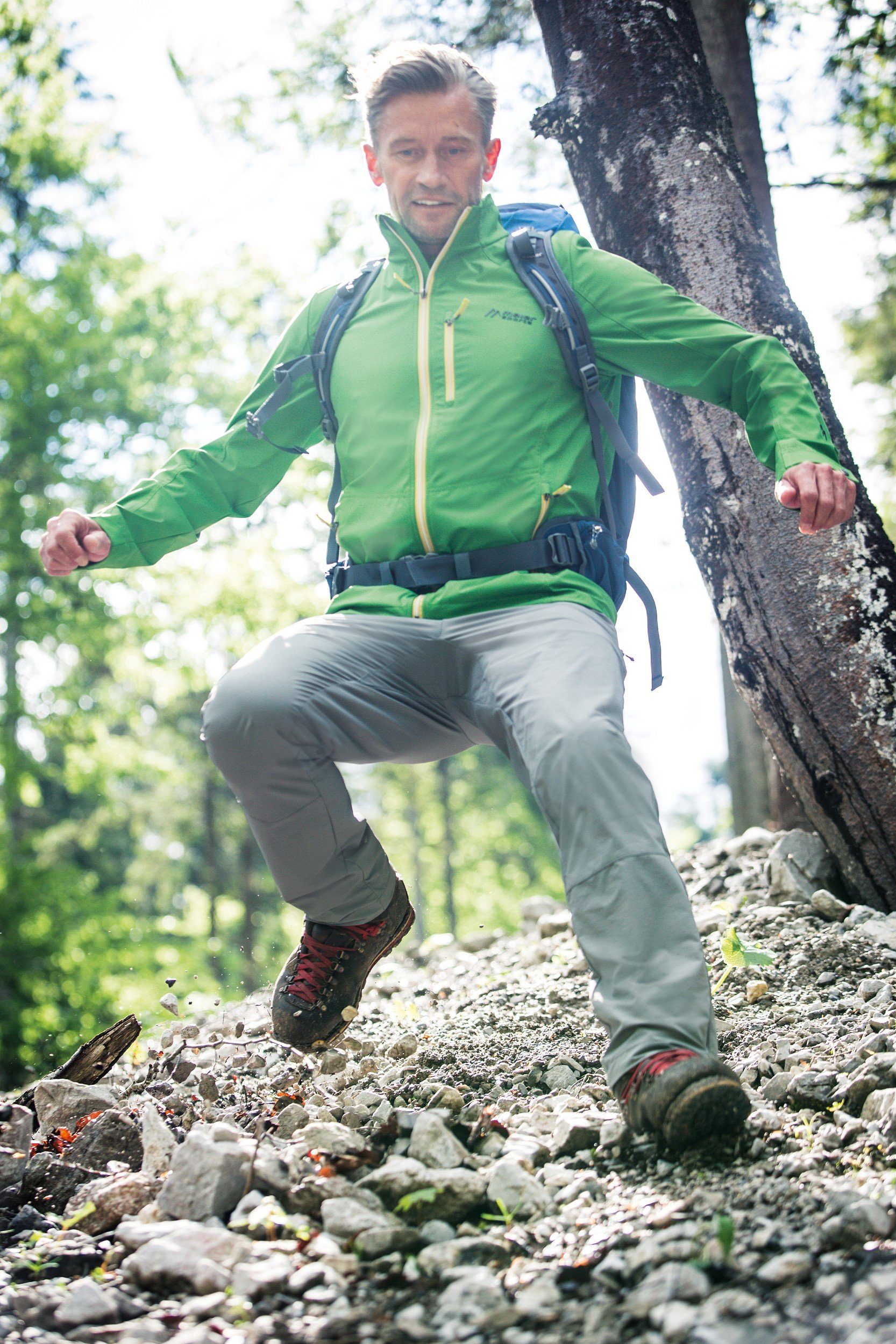 Maier Sports Wanderhose Leichte Outdoorhose "Südtirol" elastisch graphit NEU Outdoorhose Trekkinghose