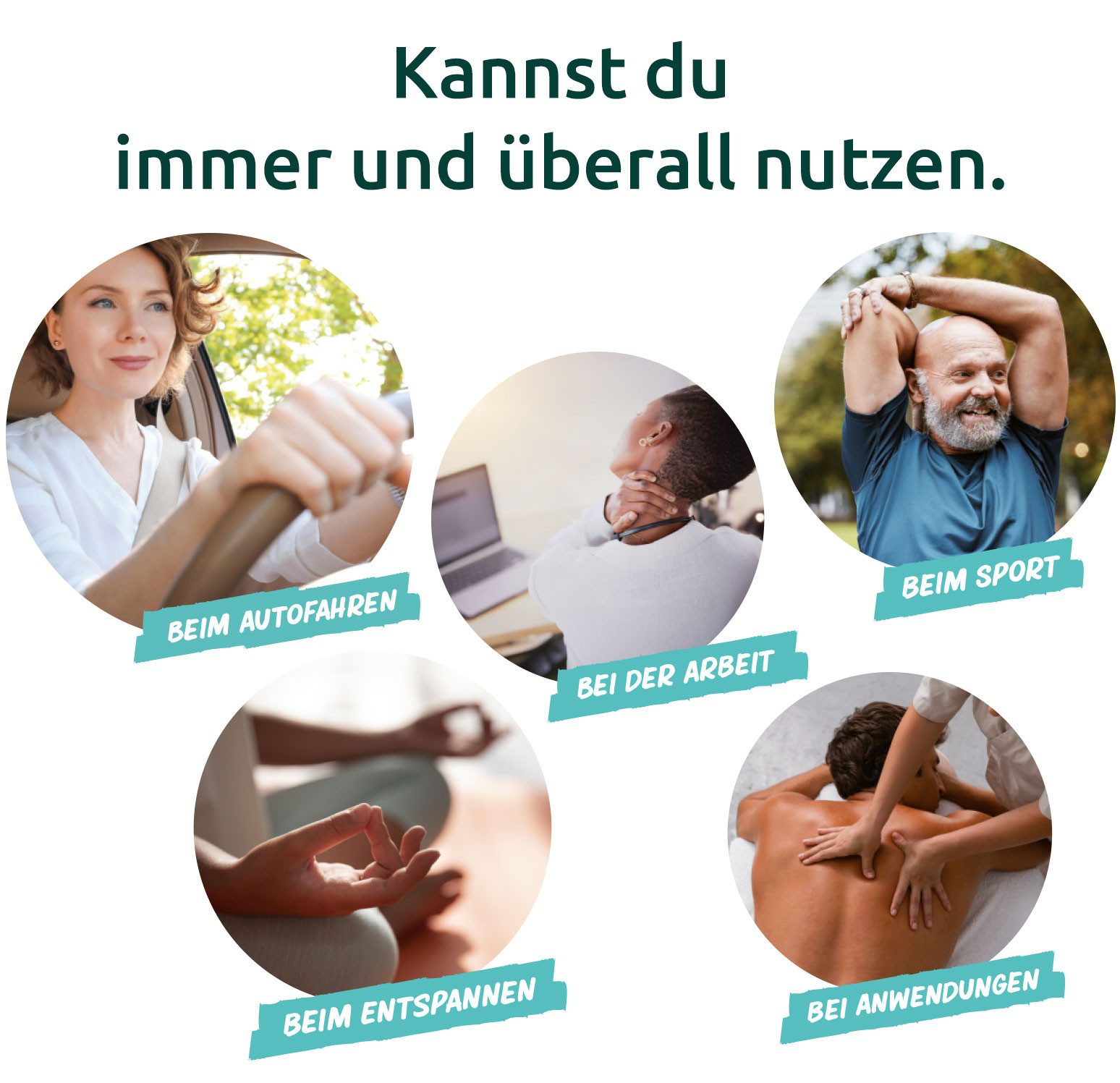 TJ-MOTION be in balance Massagegerät TJ-Motion innovative Lösung von Kiefer-Nacken- Rückenverspannungen, 1-tlg. – Bild 5 von 5