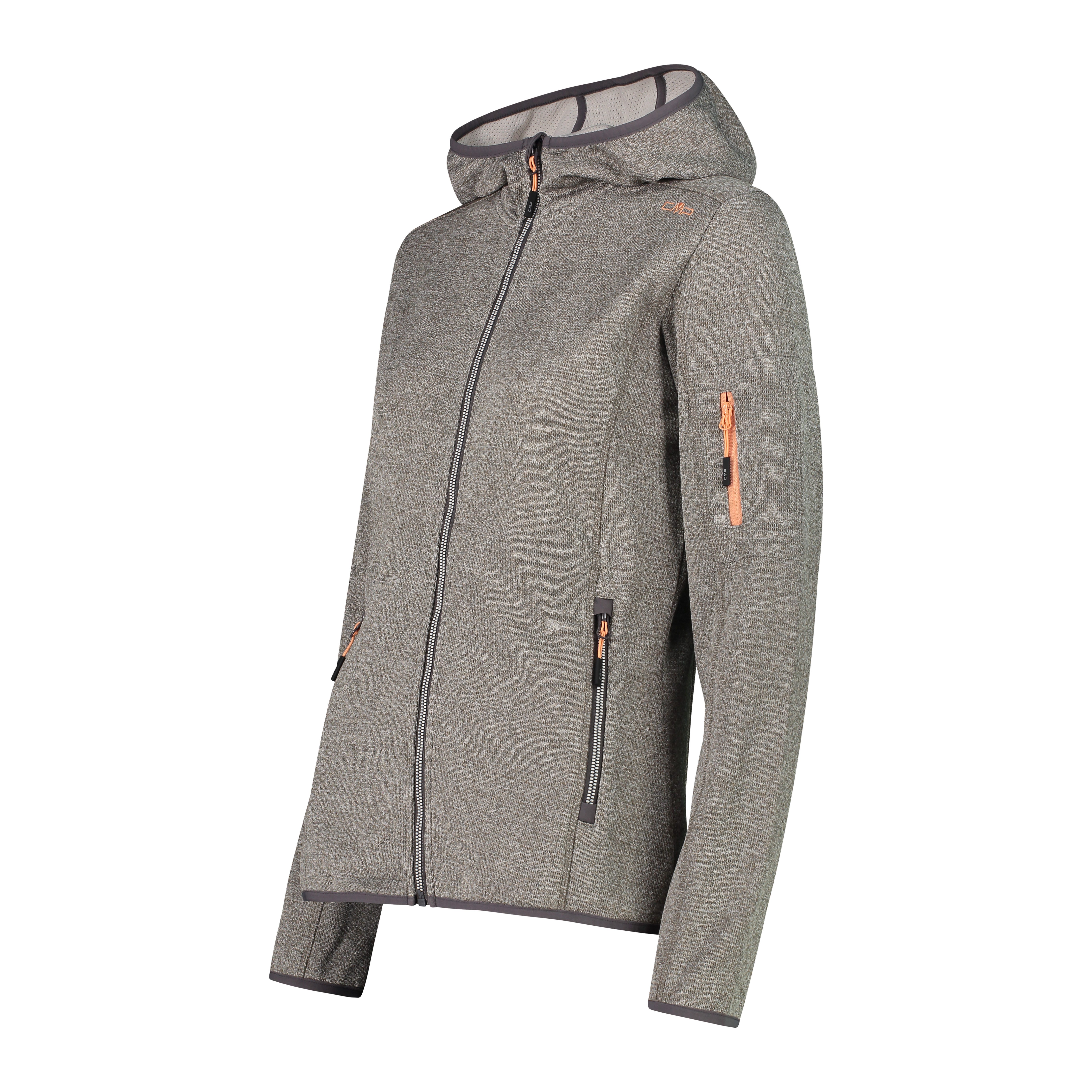 CMP Fleecejacke CMP Damen Fleecejacke Woman Fix Hood Jacket 30H5856
