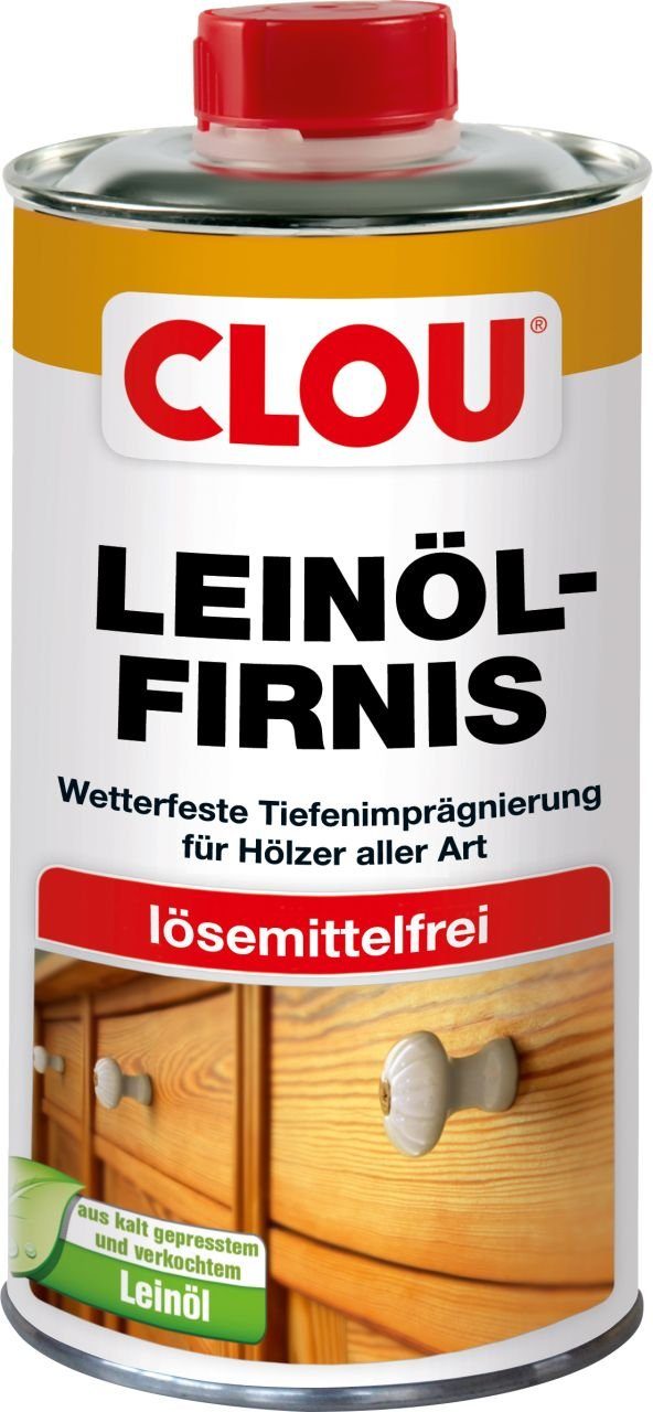 ml 500 Hartholzöl CLOU Leinöl Firnis Clou