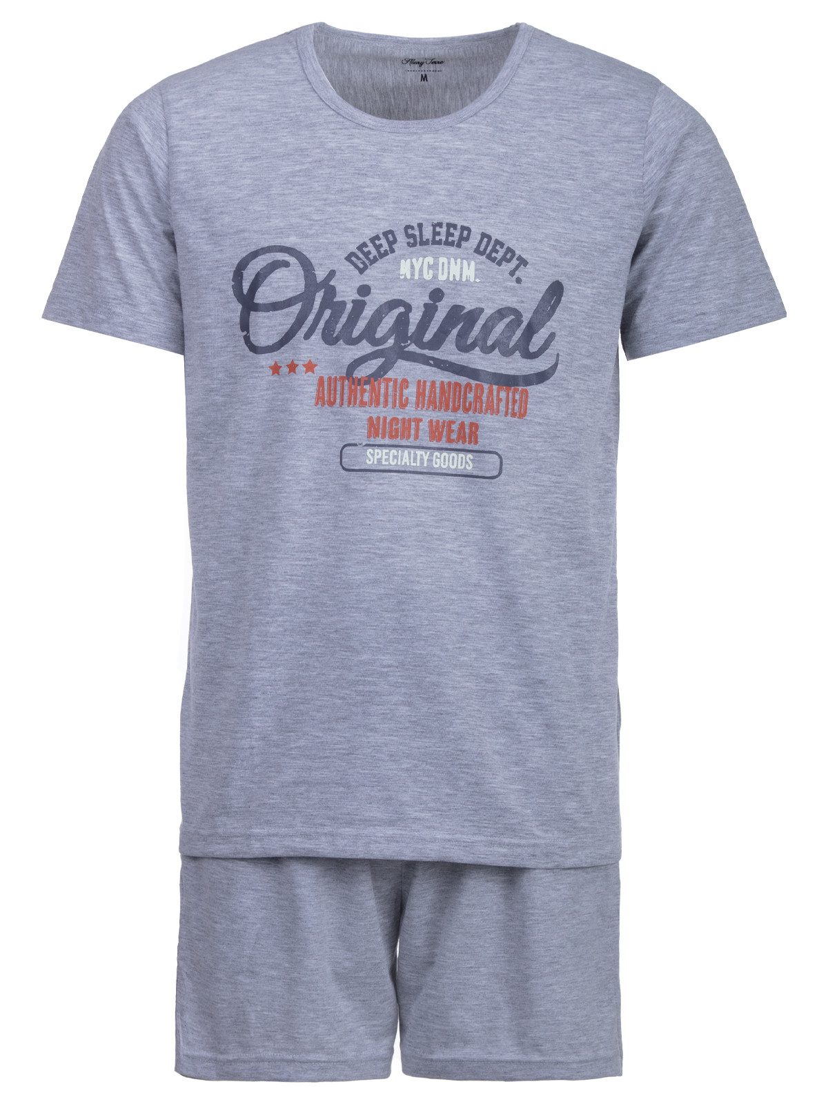 Henry Terre Schlafanzug Pyjama Set Shorty günstig online kaufen
