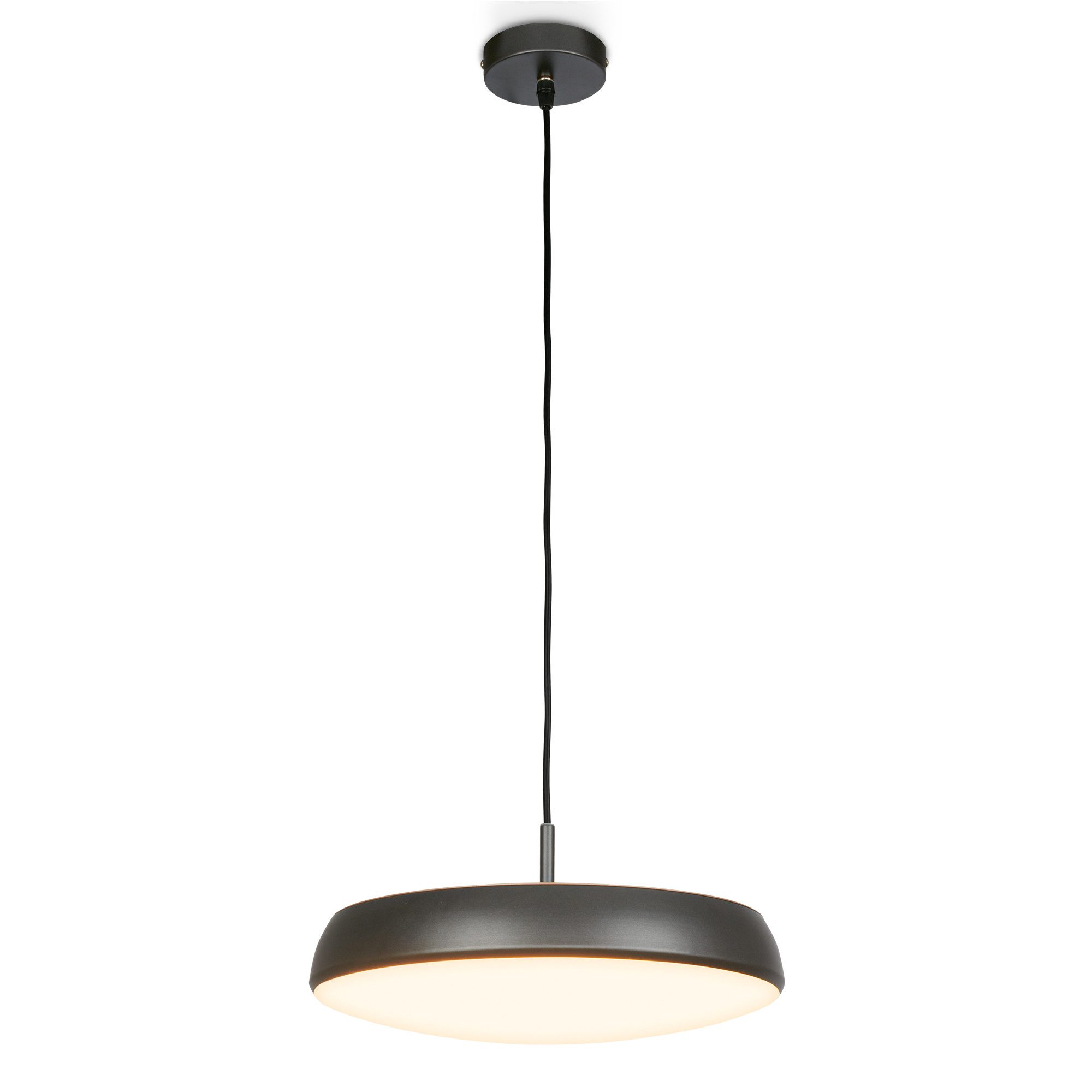 Briloner Leuchten LED Pendelleuchte Hängelampe Design Pendelleuchte 1-flammig Wohnzimmer Esszimmer, LED fest integriert, 3000K - Warmweiß, 35x120 cm, Esszimmer, Esstisch, Wohnzimmer, Schlafzimmer