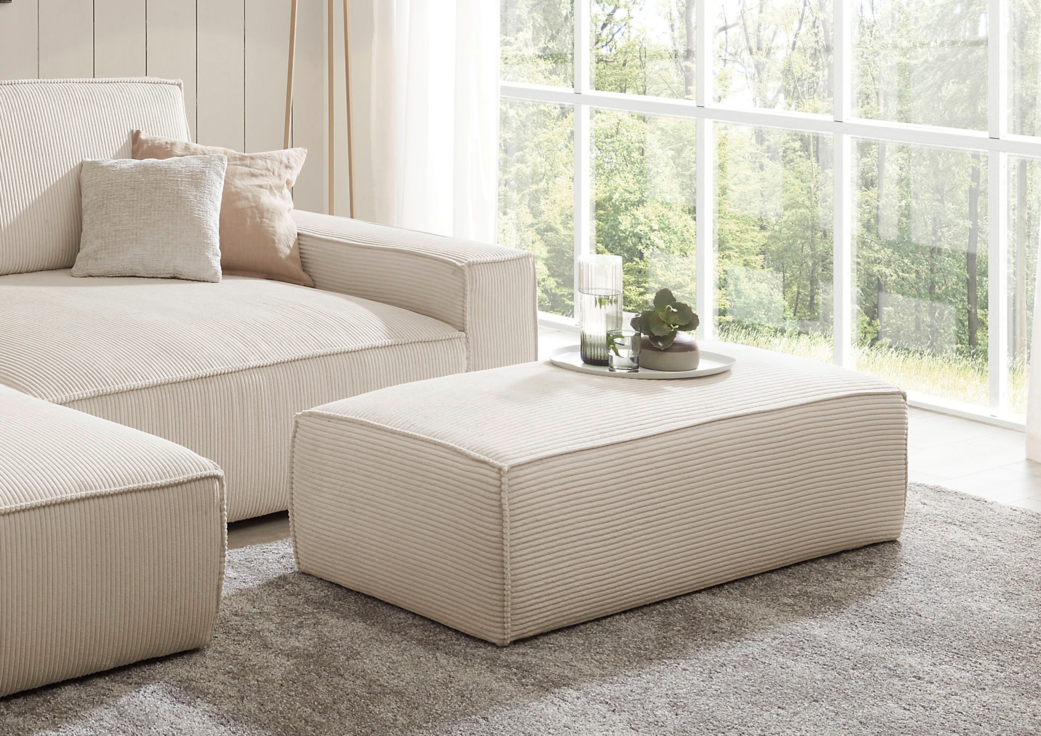 Home affaire Hocker NEU: SHERWOOD XXL, günstig online kaufen