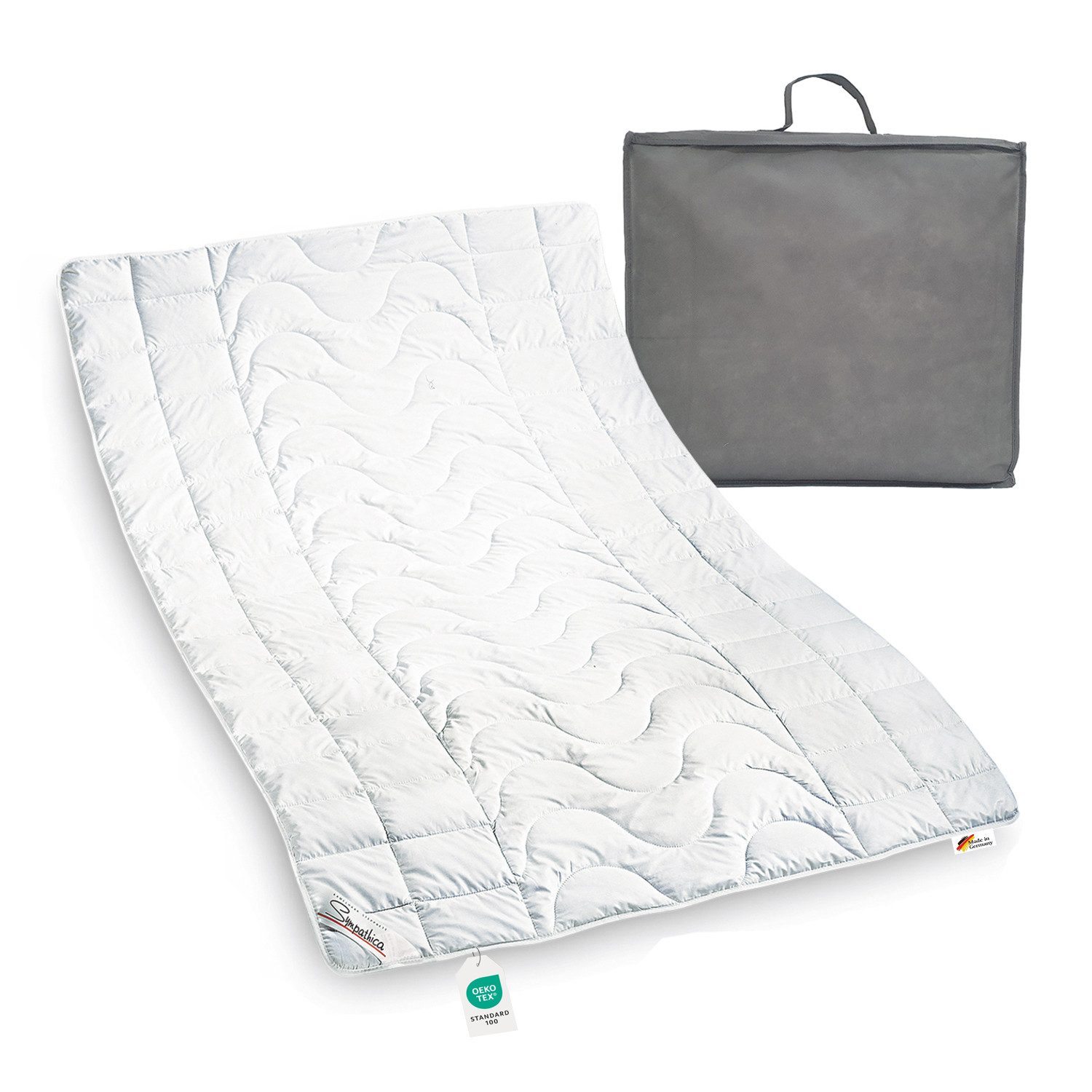Sympathica Naturhaarbettdecke Sommerbett 100% Kamelhaar Bettdecke günstig online kaufen