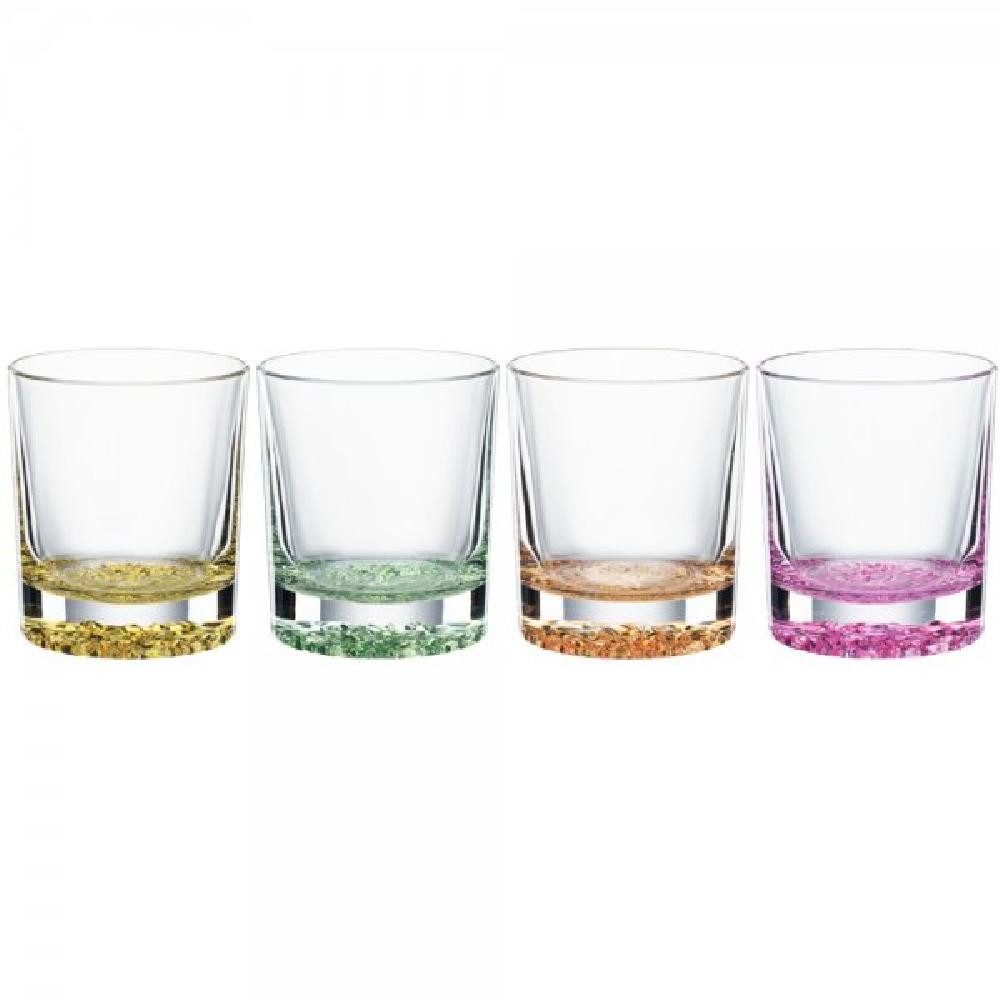 SPIEGELAU Schnapsglas Whisky-Gläser-Set Lounge 2.0 Colors (4-teilig)