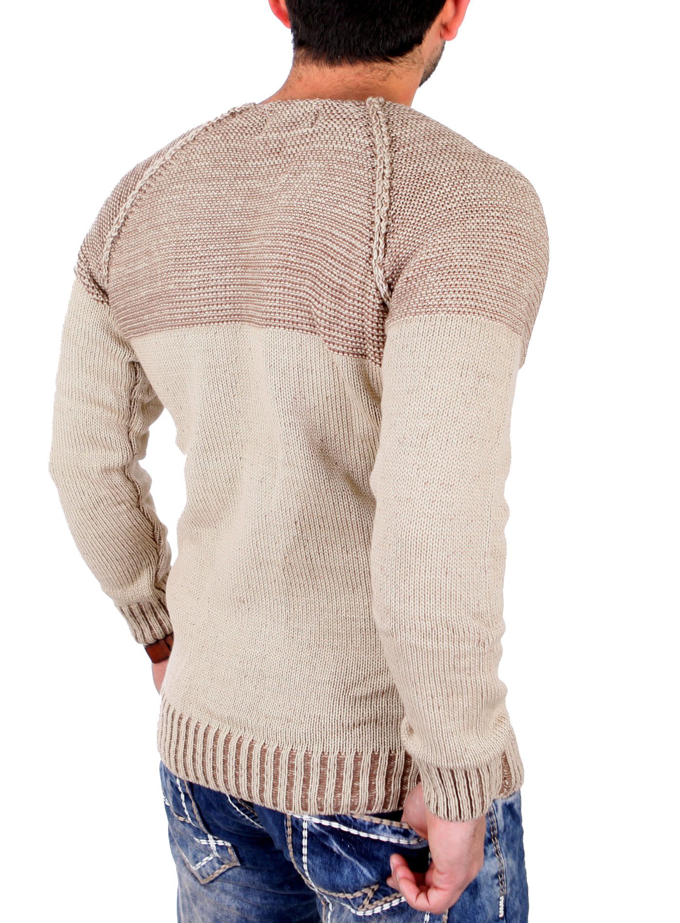 Reslad Strickpullover Reslad Strickpullover Herren Two günstig online kaufen