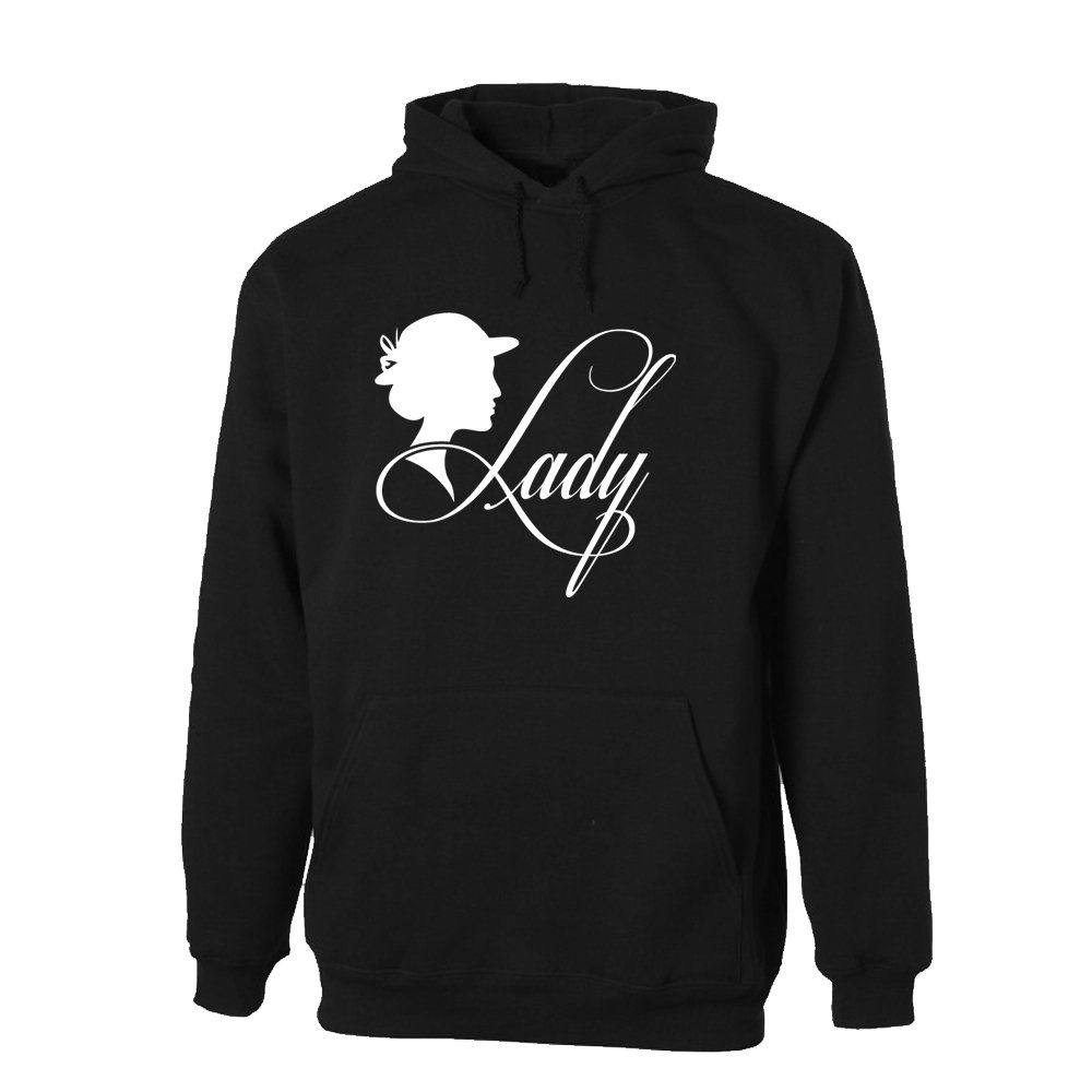 G-graphics Hoodie Lord & Lady (Partner- / Paar-Set, Einzelteile zum selbst zusammenstellen) Aufdruck auf der Vorder- oder Rückseiteseite wählbar