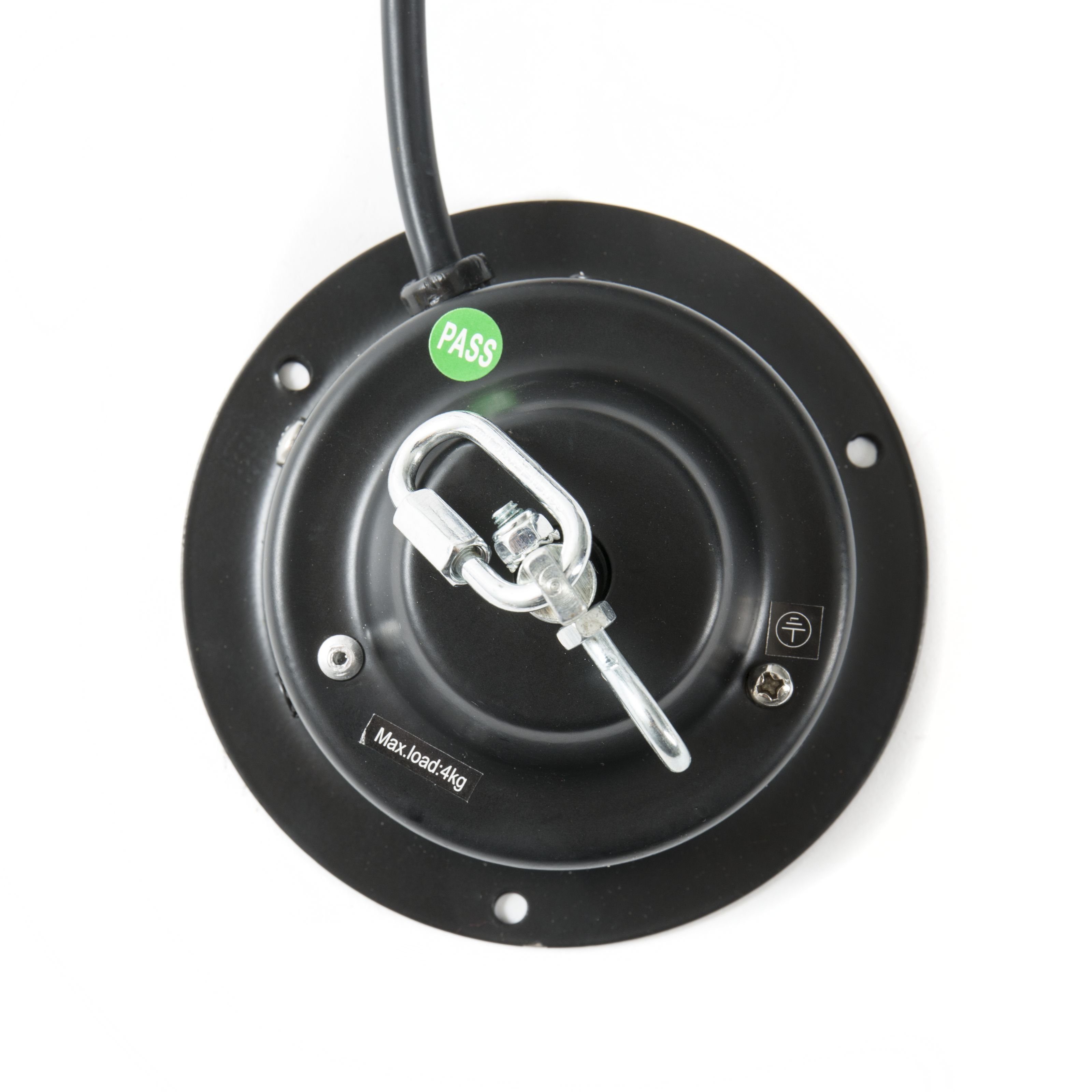 lightmaXX LED Scheinwerfer, Mirrorball Motor, Stahlgehäuse Drehmotor, Spiegelkugel Motor