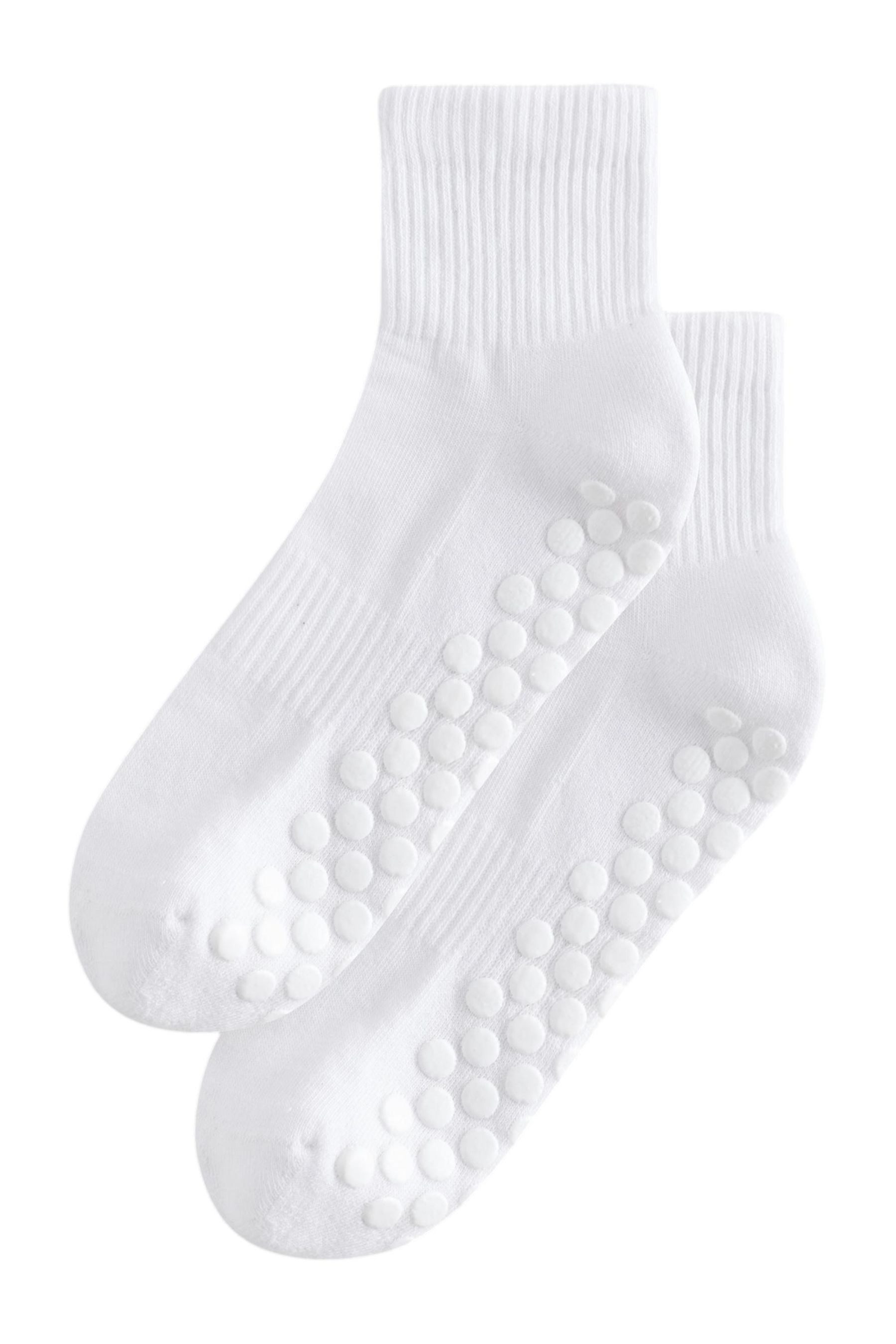 Next Kurzsocken Rutschfeste Pilates-Socken, 2er-Pack (2-Paar)