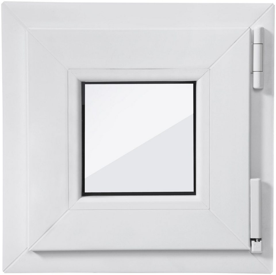 RORO KunststoffFenster , 2 Stk., BxH 40x40 cm, weiß