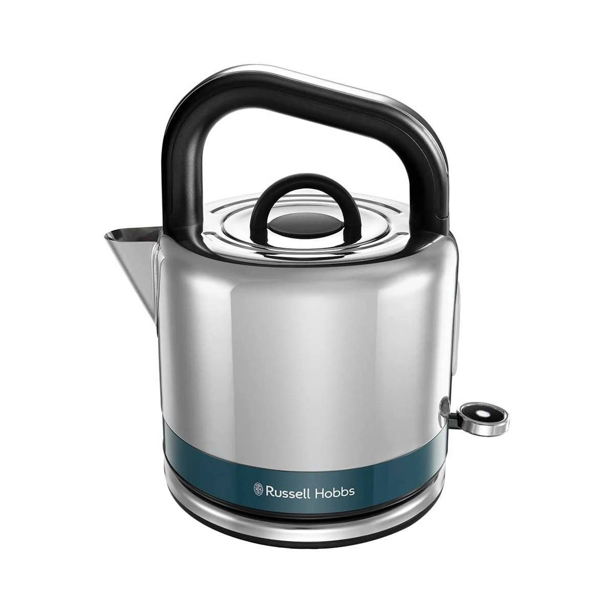 RUSSELL HOBBS Wasserkocher Wasserkocher Distinctions 26420-70 Edelstahl 2400W 1,5 l, 2400 W, Schnellkochfunktion, energiesparend