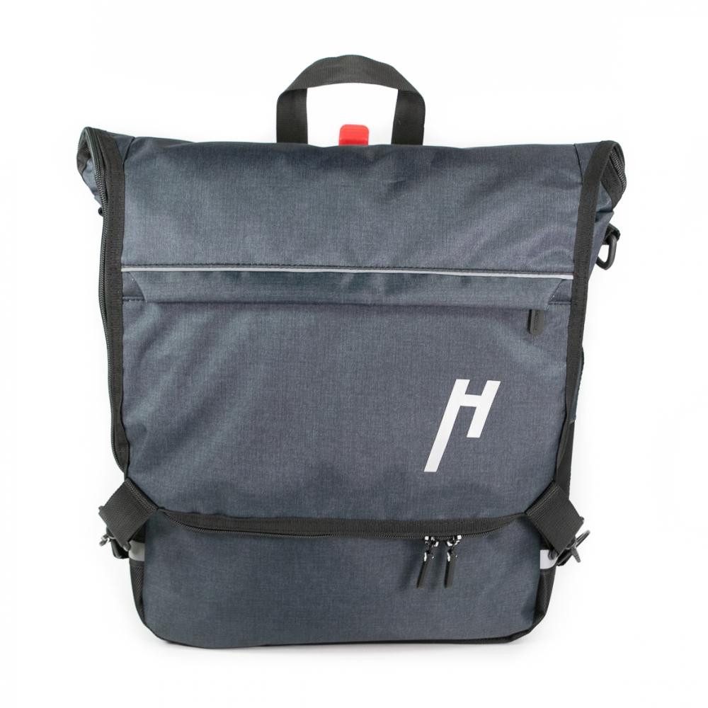 Haberland Fahrradrucksack Haberland Bike-Rucksack Sporty anthrazit/reflex - vielseitiger Fahrrad