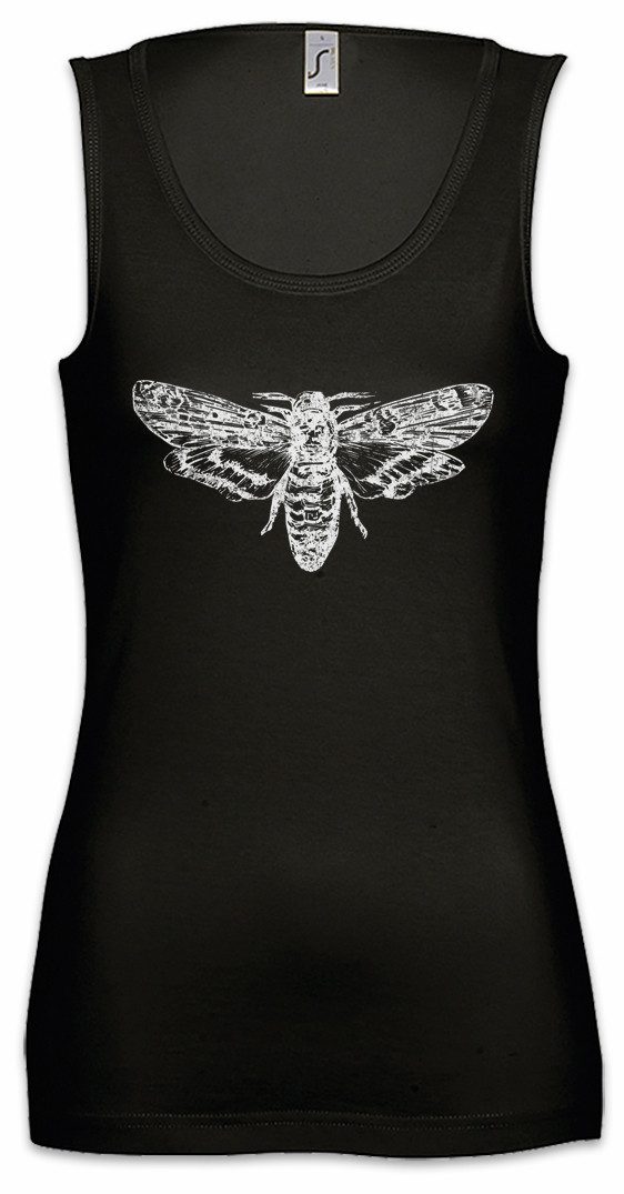 Urban Backwoods Tanktop Moth Ärmelloses Damen T-Shirt Motte Death Skelett S günstig online kaufen